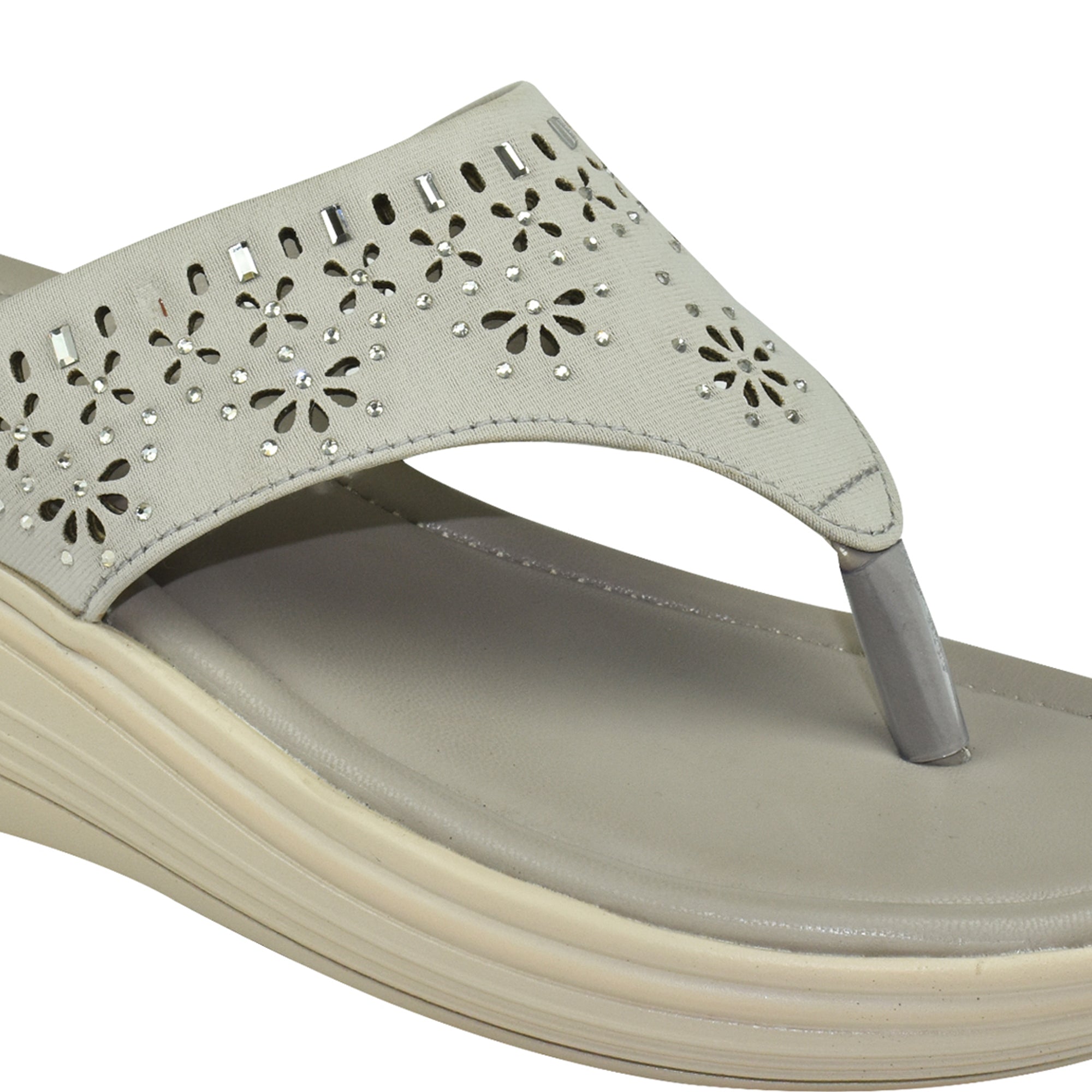 QIARRA by Ajanta Women Stylish Wedge Sandals