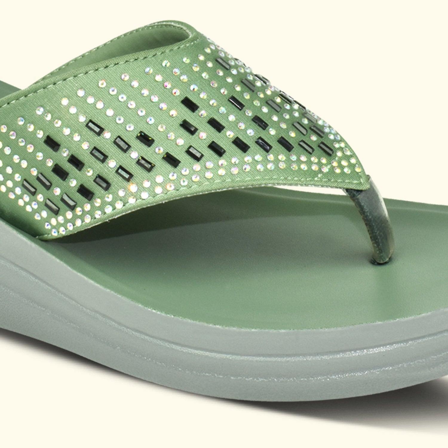 AJANTA Women Slipper| Casual Floaters |Home Use |Daliy-Wear|Anti Slip Outdoor Slipper For Women EL1024