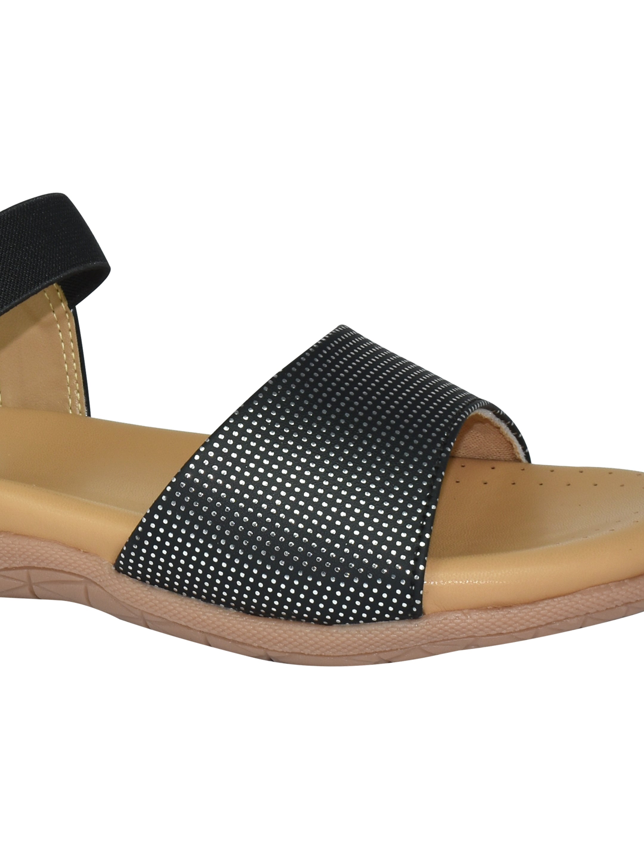 Ajanta Women Flat Sandal / Anti-Slip Flat Sandals / Chic, Comfortable, and Safe for Daily Use EL4005