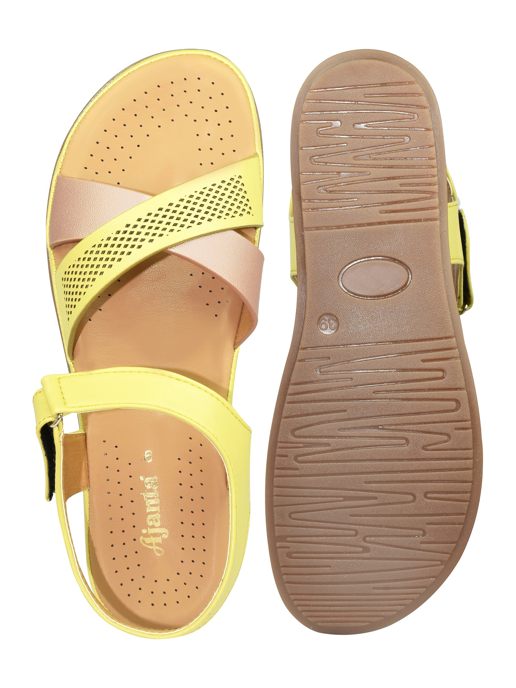 Ajanta Women Sandal / Anti-Skid Sandals for Women / Soft Footbed for Daily Walking Comfort  EL4009