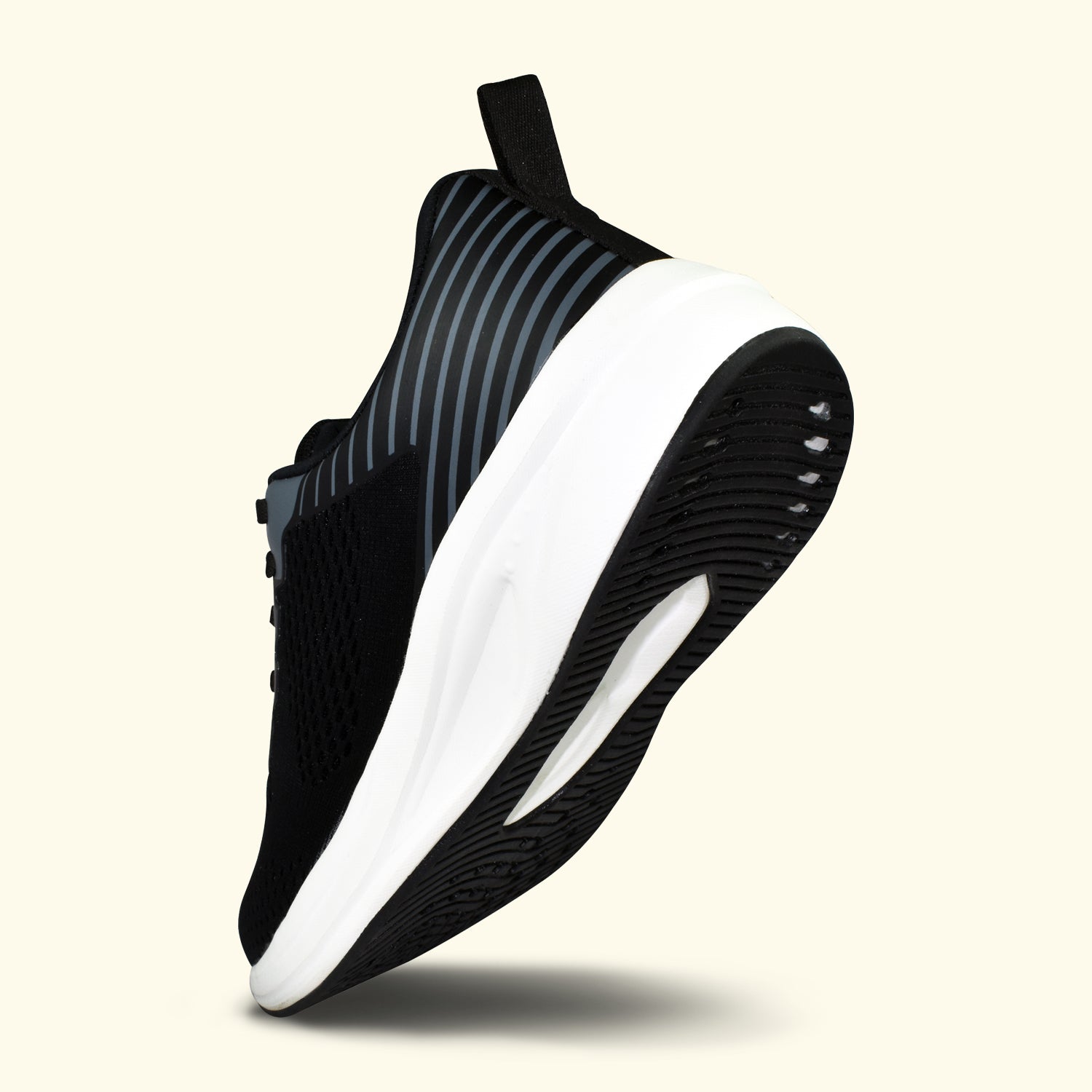 AJANTA Urban Glide Breathable Men’s Athletic Shoes with Slip-Resistant Sole and Modern Design for Outdoor & Gym Use EG1049