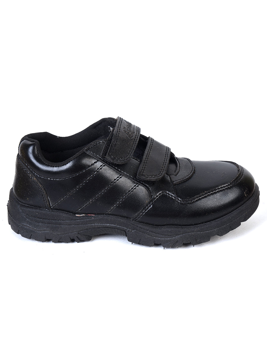 AJANTA Black Velcro School Uniform Shoe for Boys/Anti-Skid AB0029