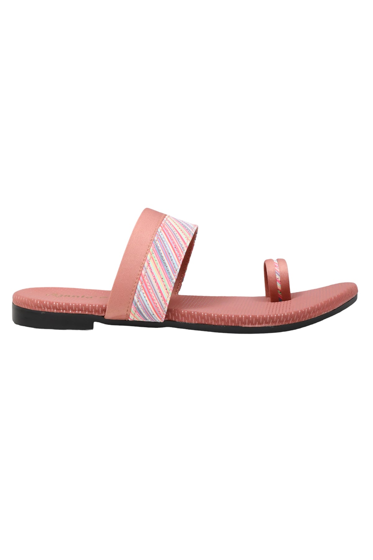 Ajanta Women Flat Sandal / Comfortable Fit with Anti-Skid Protection / Stylish & Lightweight Sandal EL2007