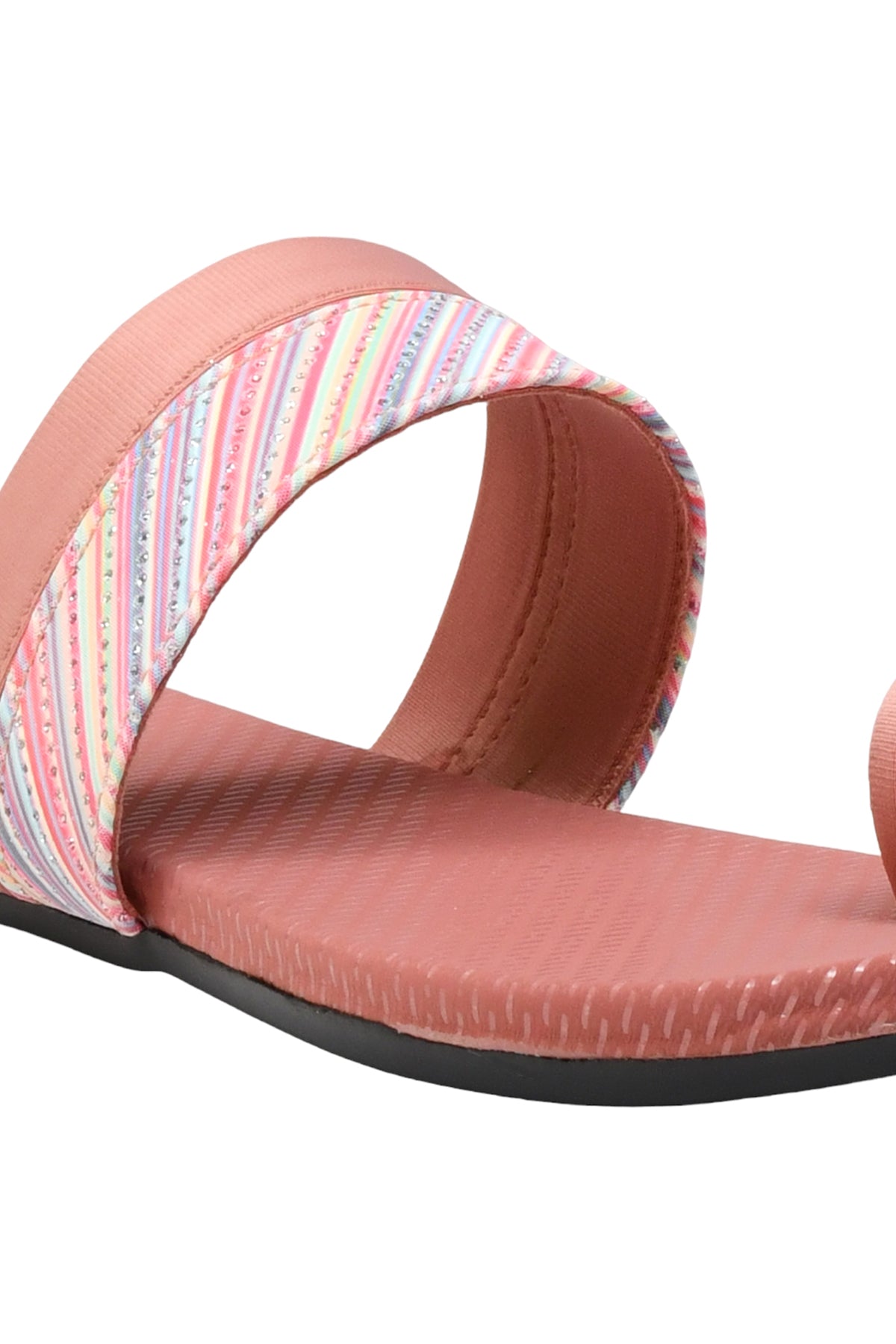 Ajanta Women Flat Sandal / Comfortable Fit with Anti-Skid Protection / Stylish & Lightweight Sandal EL2007