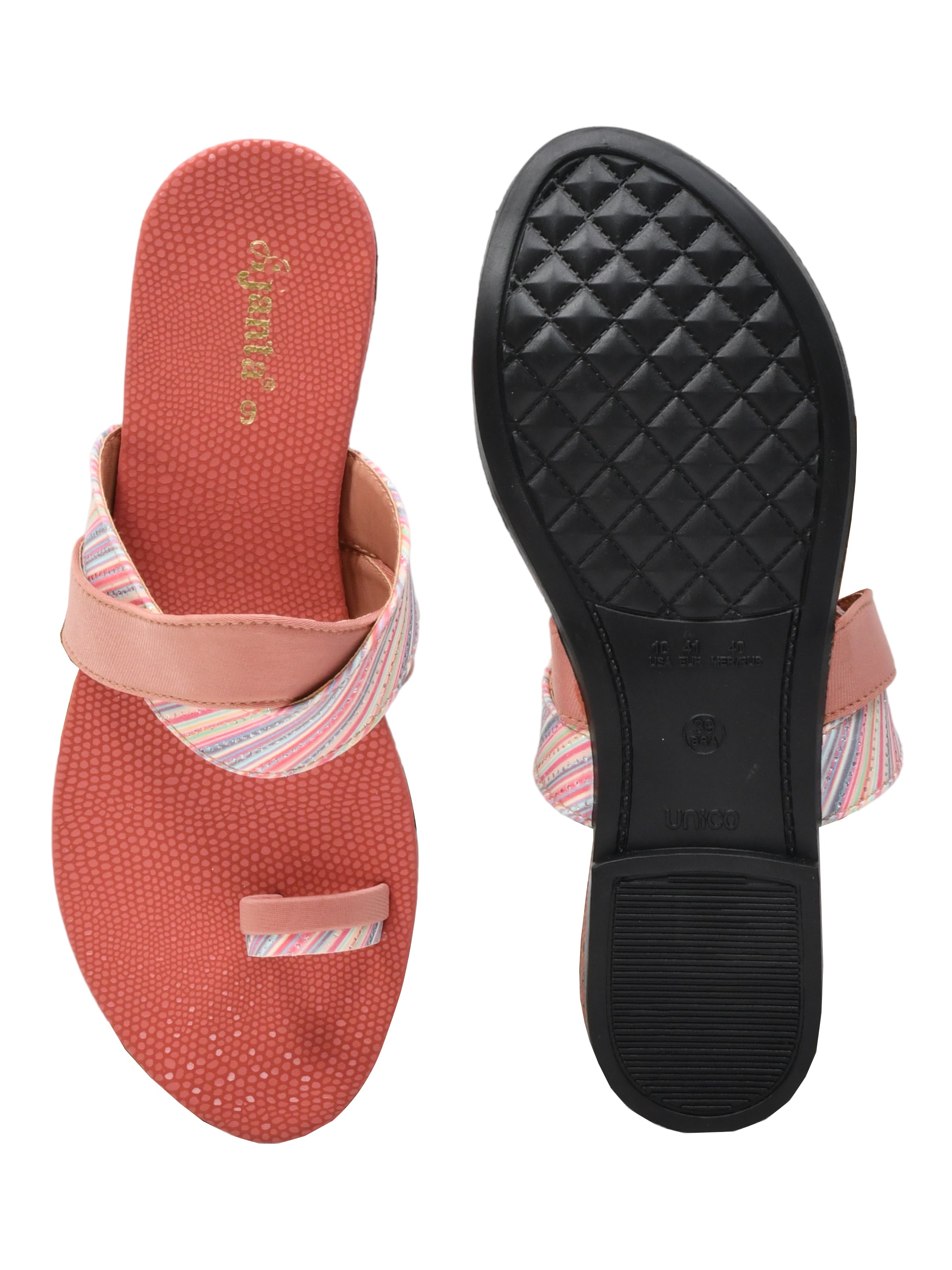 Ajanta Women Flat Fashion Slip-On Sandal