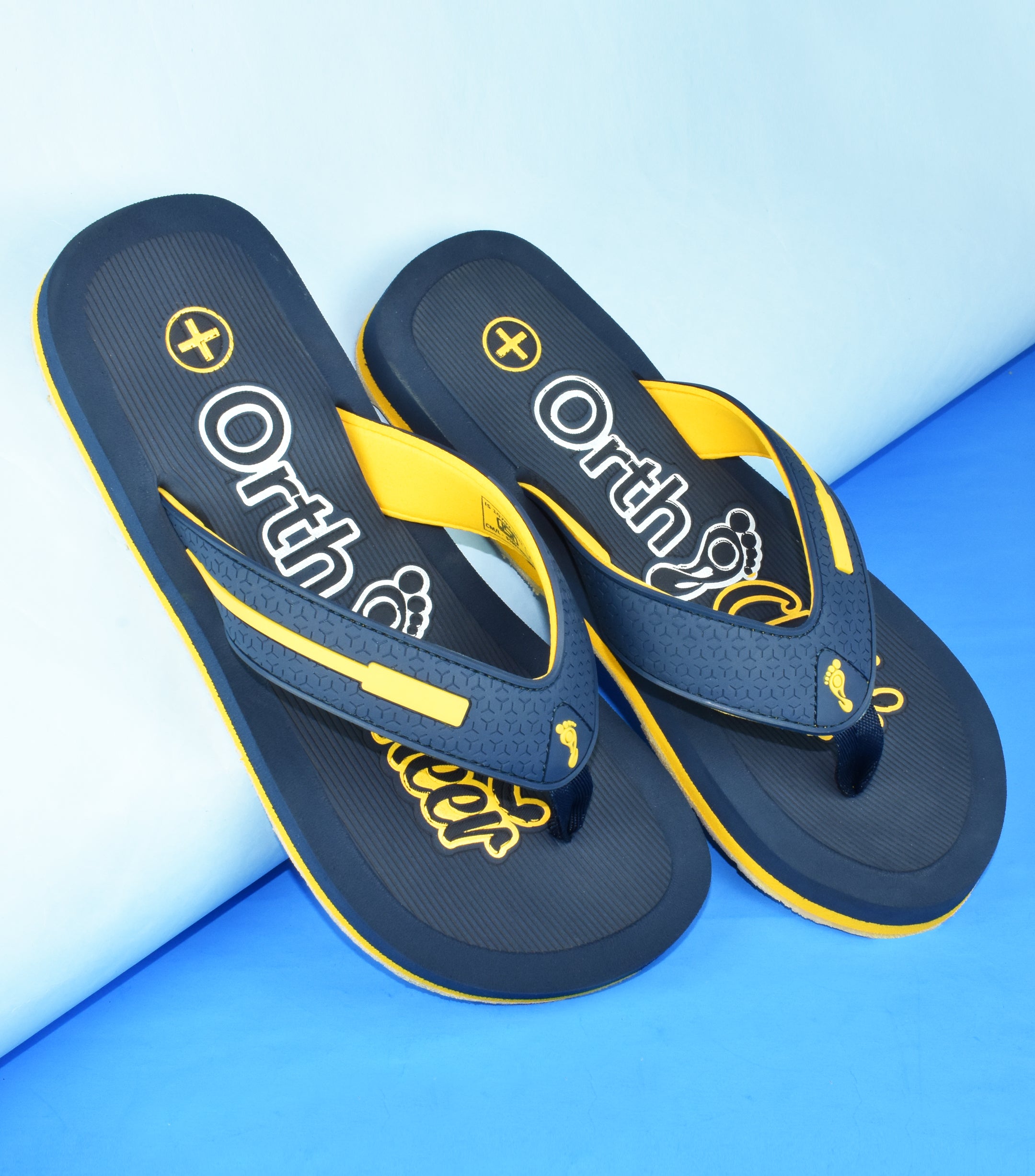 Ortho Cheer Men's Orthopedic & Diabetic Friendly Soft, Lightweight & Super Comfort Daily Use SlippersAO2011