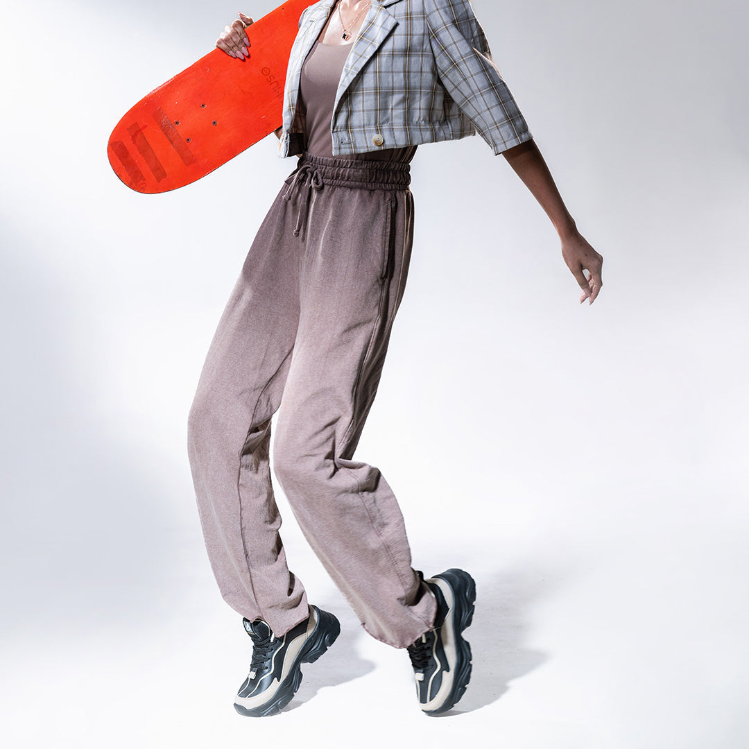 Impakto Chunky Kongfu Women's Beige Sneaker - AS4101