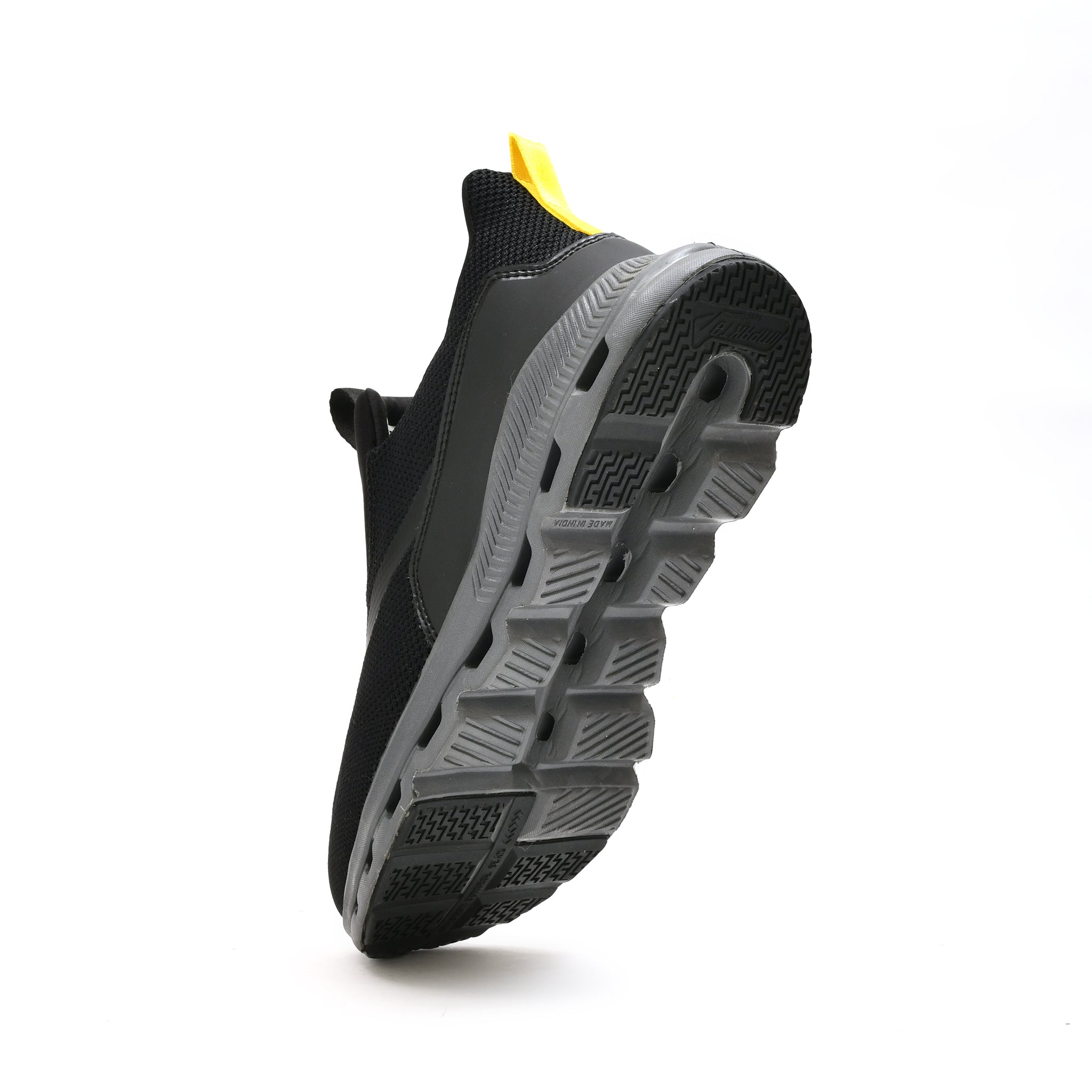 Impakto Air Bounce Hands Free Men's Black Sneakers