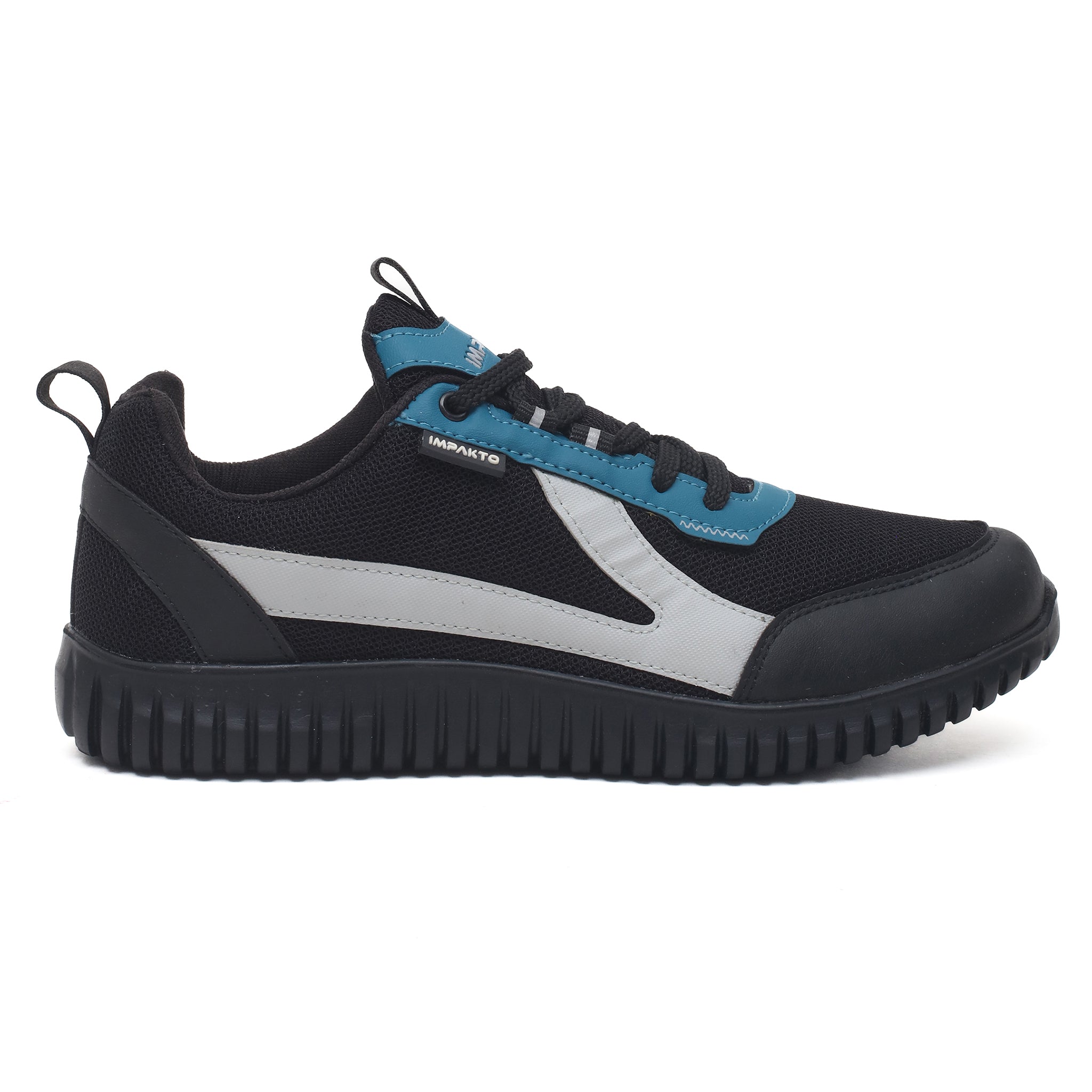 Impakto Driftwave Black Walking Shoes for Men AS3240