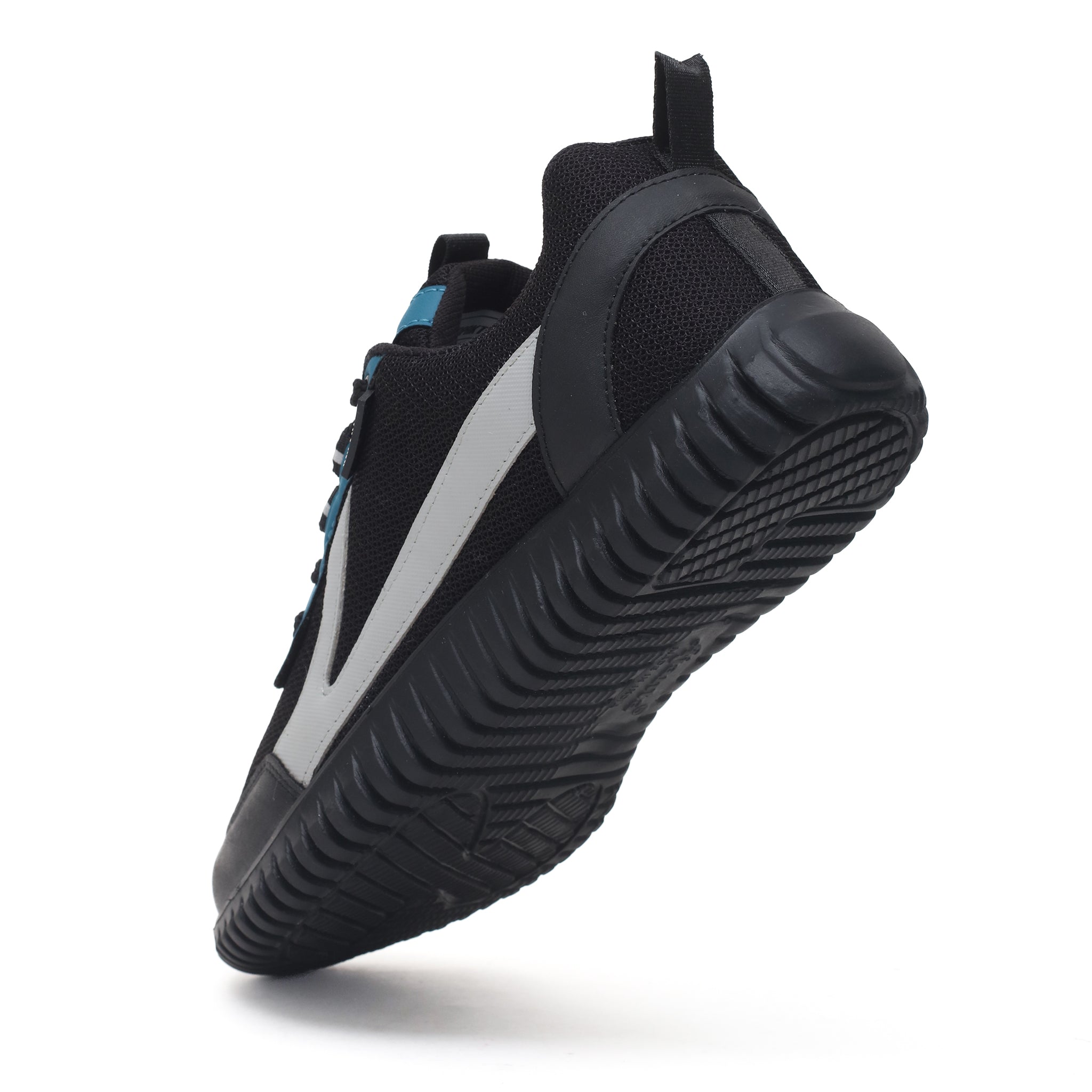 Impakto Driftwave Black Walking Shoes for Men AS3240