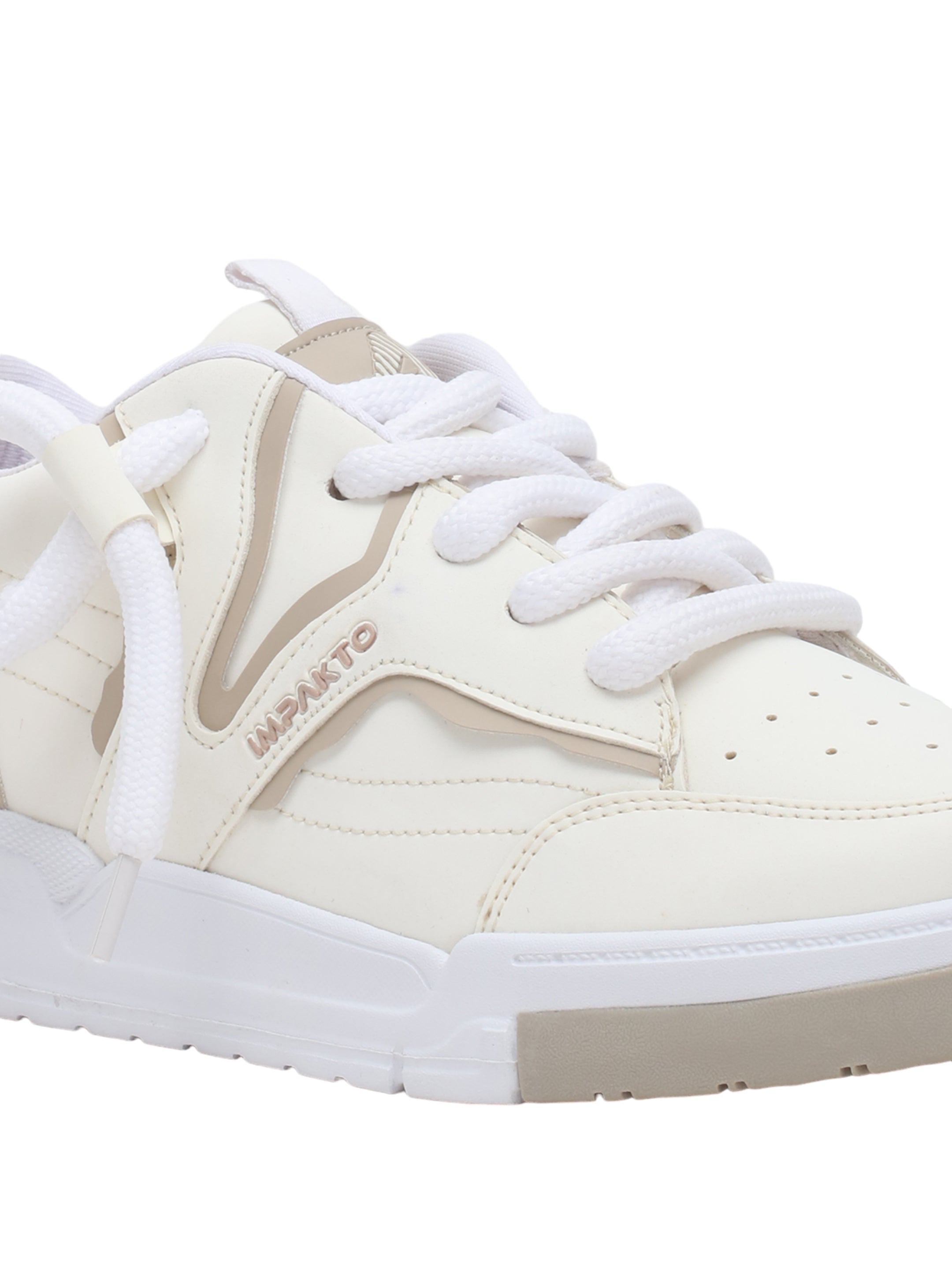 Impakto Solid Sneaker Casual Shoes for Men ,Ultimate Comfort with Cushioned Insole
