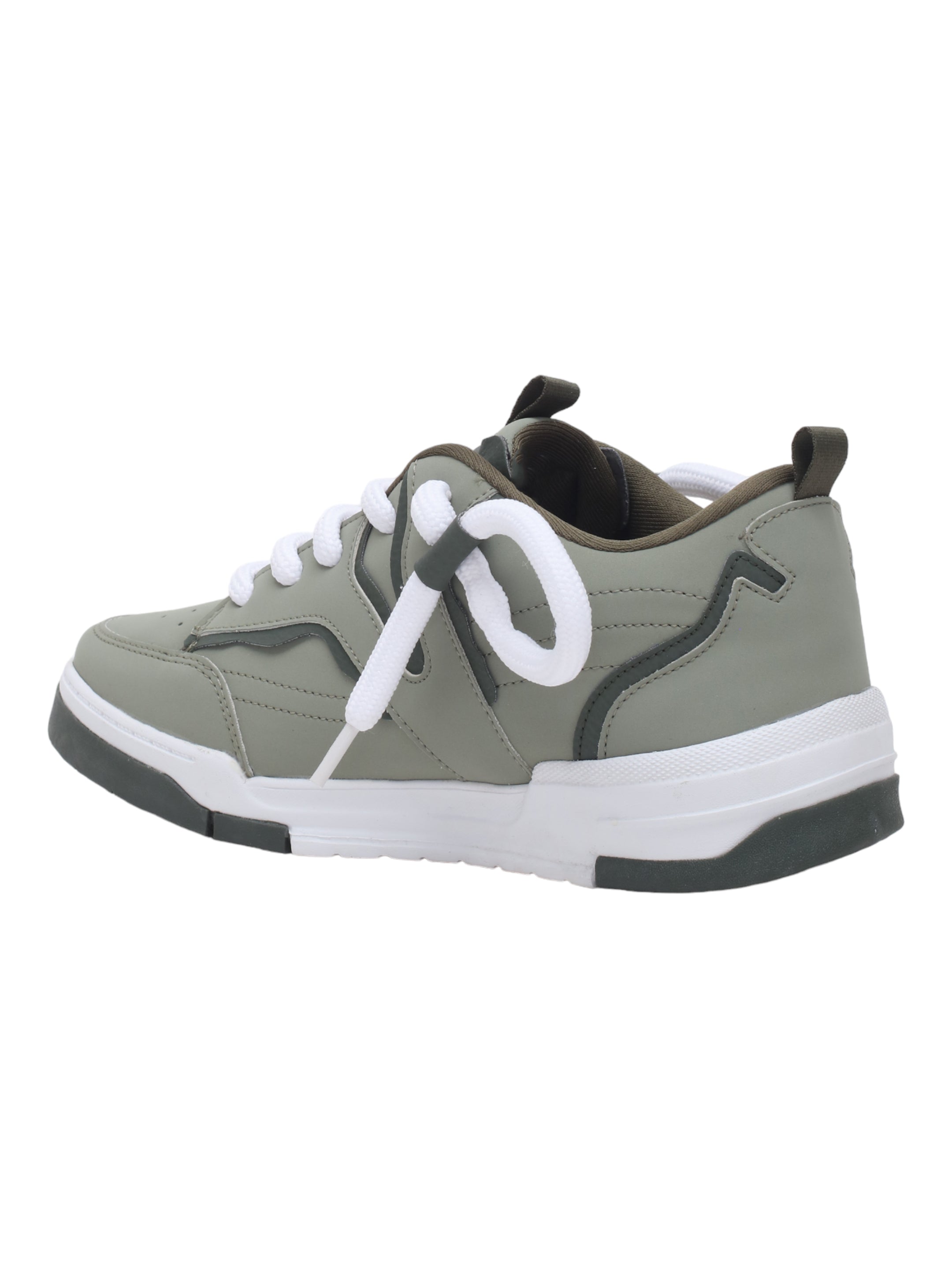 Impakto Men's Fashionable Casual Sneaker Shoes with Synthetic Upper Lightweight Comfortable Mid Top, Extra Soothing Insole & Impact-Resistant Comfort