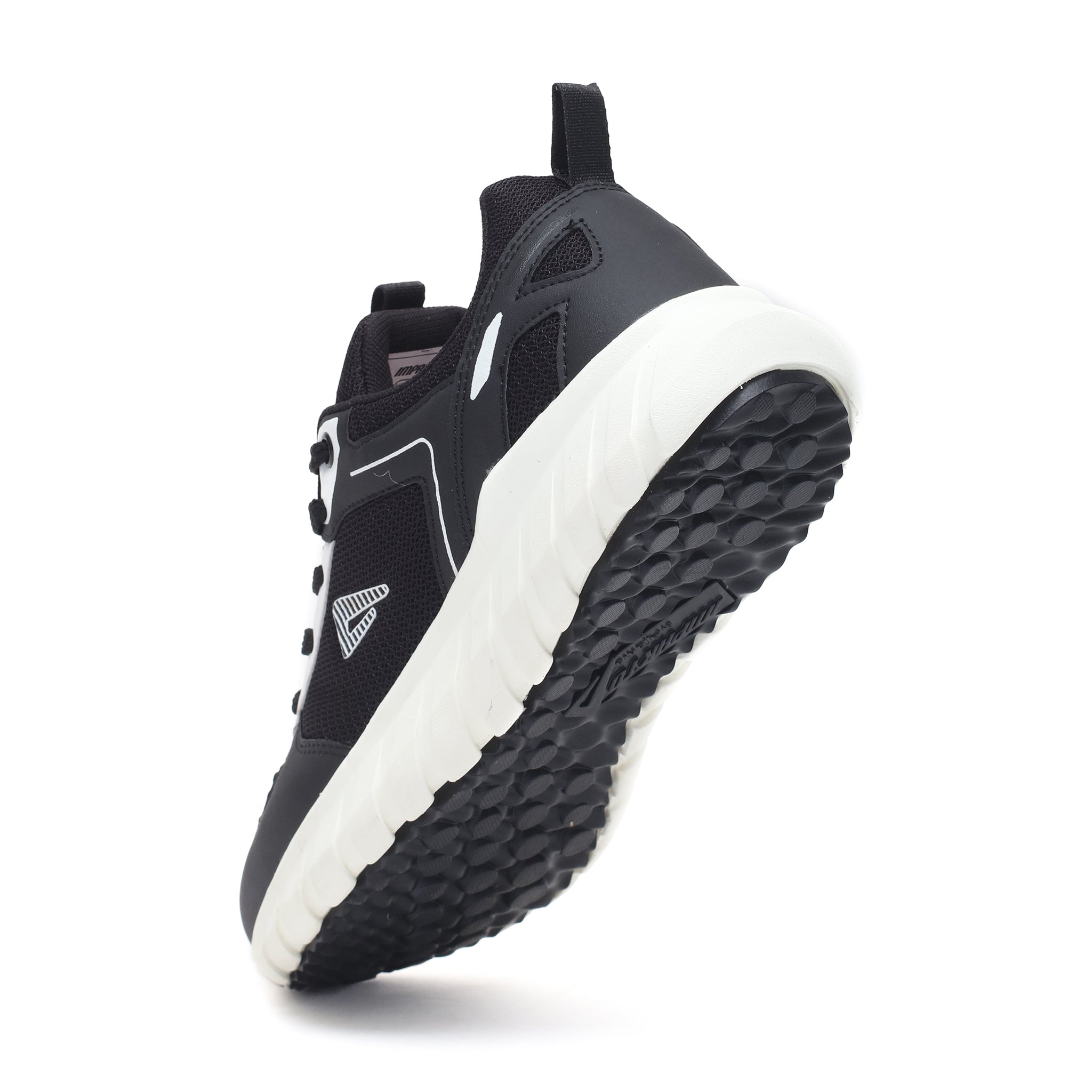 Impakto Elite Traction Men Black Running Shoes AS3233