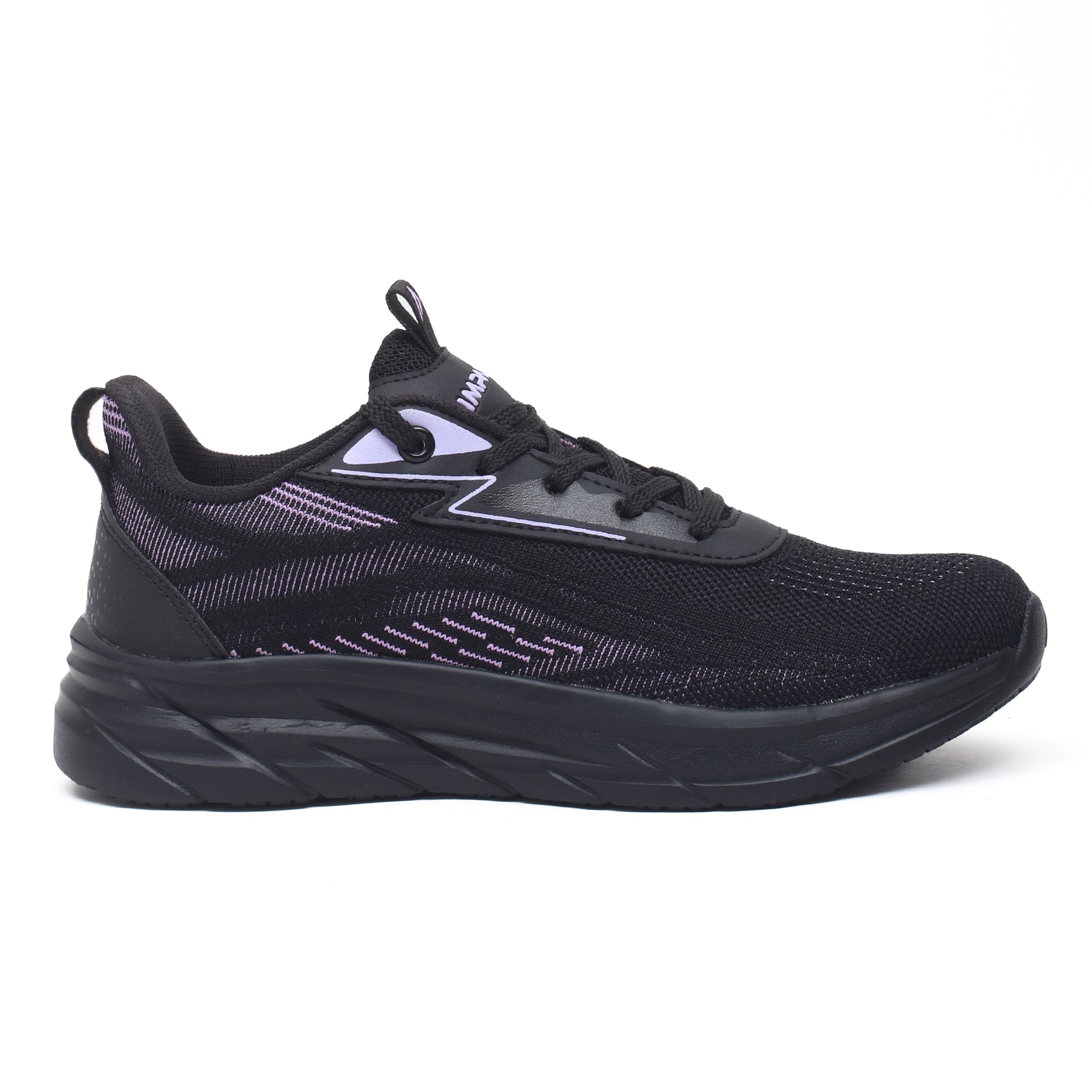 Impakto Pixel Pop Women Black Running Shoe AS4062