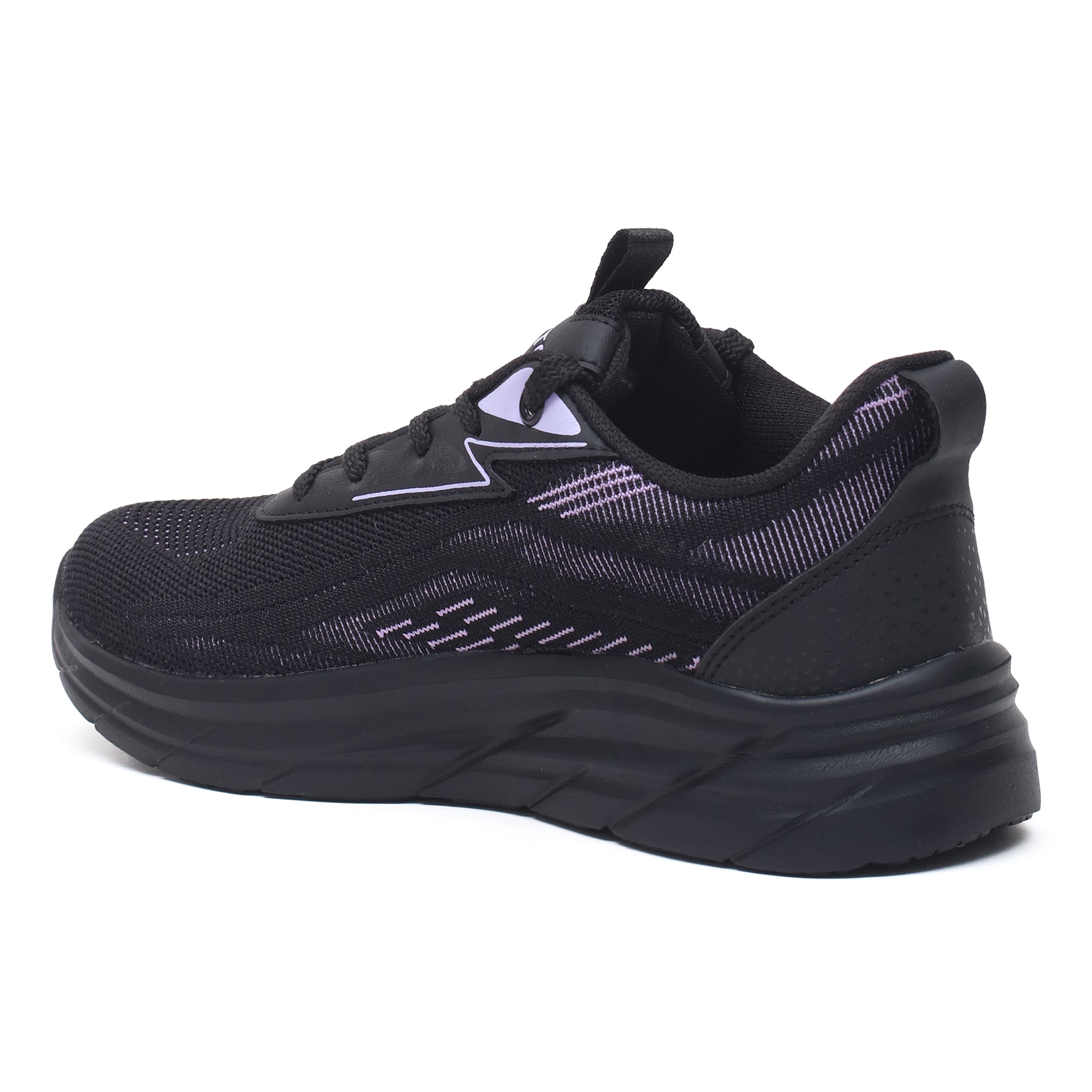 Impakto Pixel Pop Women Black Running Shoe AS4062