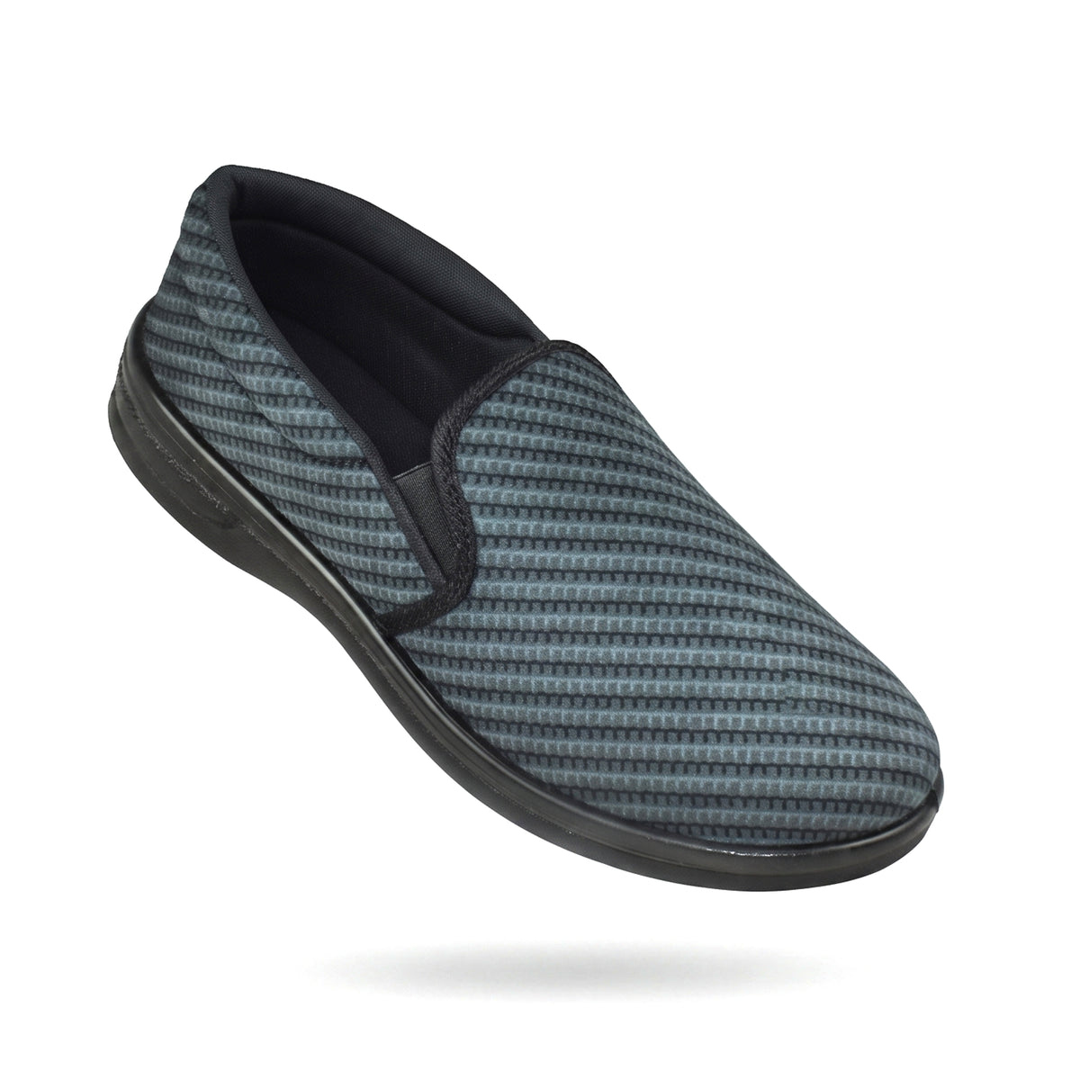 AJANTA Winter Slip On Shoes For Man | Comfortable Casual & Walking Shoes for Gents | Lightweight Lycra Fabric Loafers with Cushioned Footbed | Suitable for Daily Wear, Festival, Travel & Outings