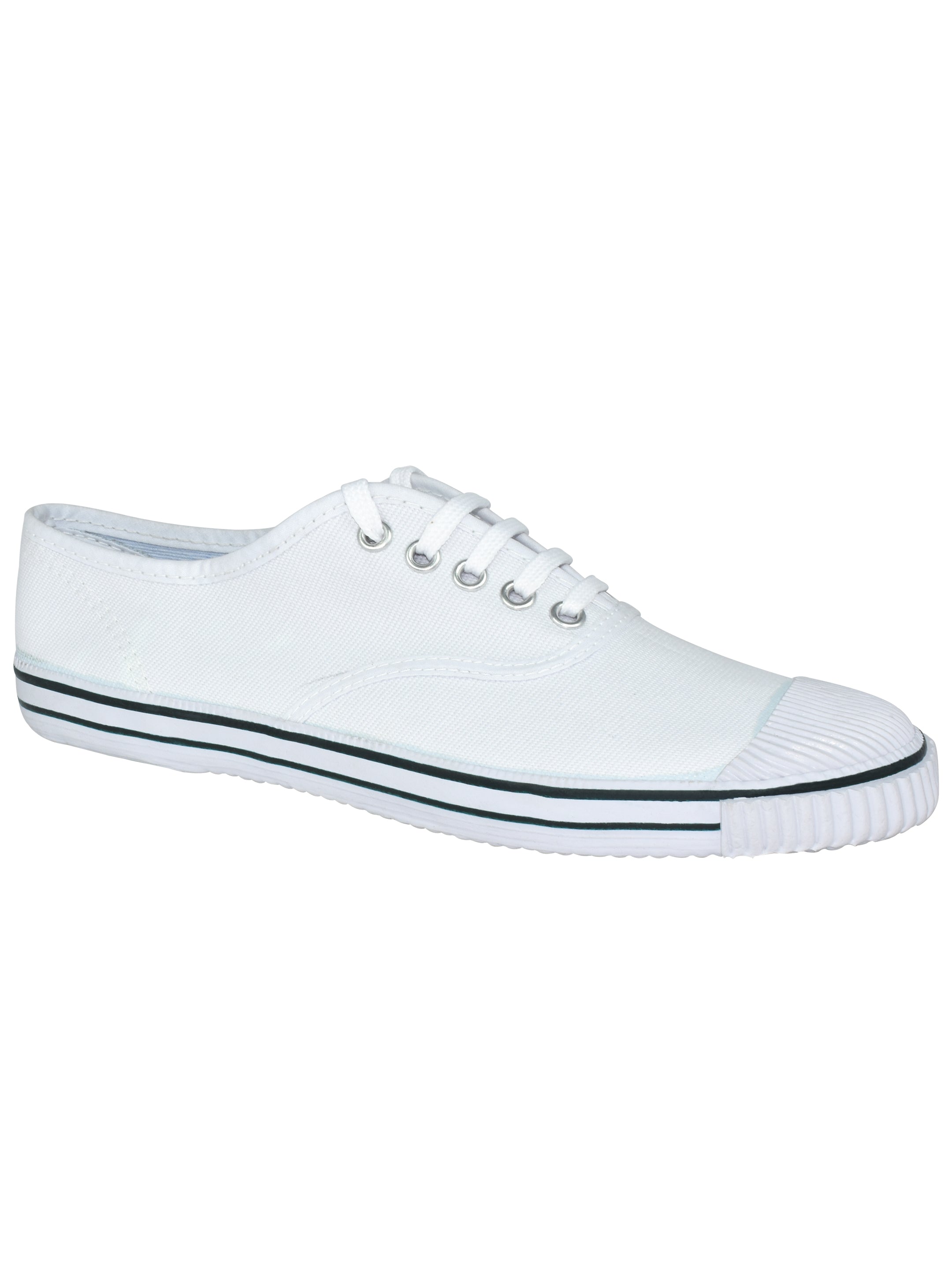 AJANTA Kids Lace-Up White Uniform Shoe BT0004