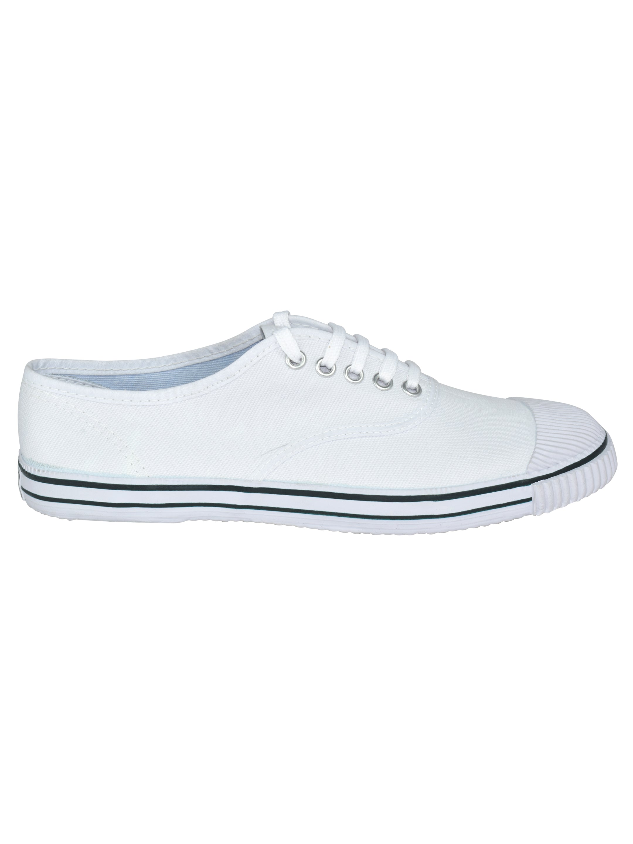 AJANTA Kids Lace-Up White Uniform Shoe BT0004