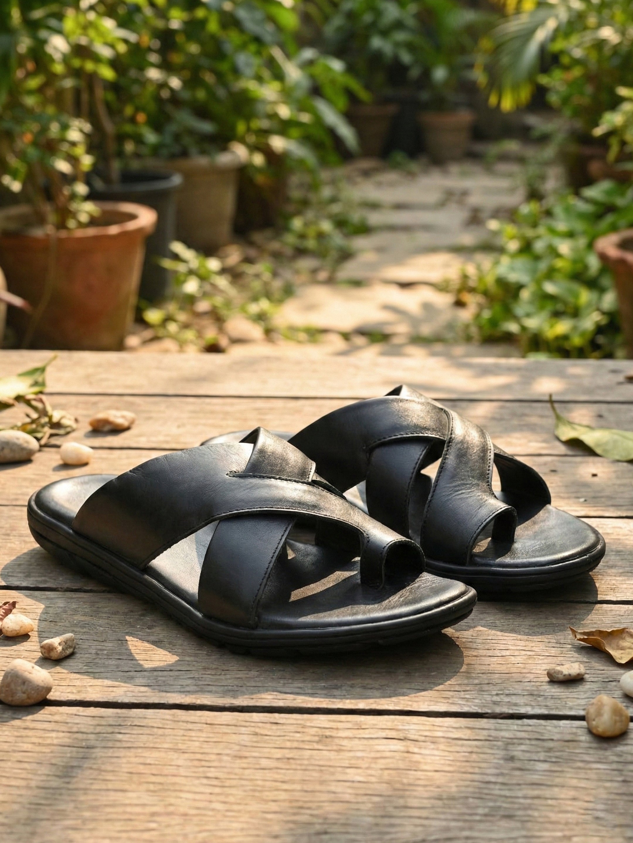 Ajanta Men’s Slip-On Sandal