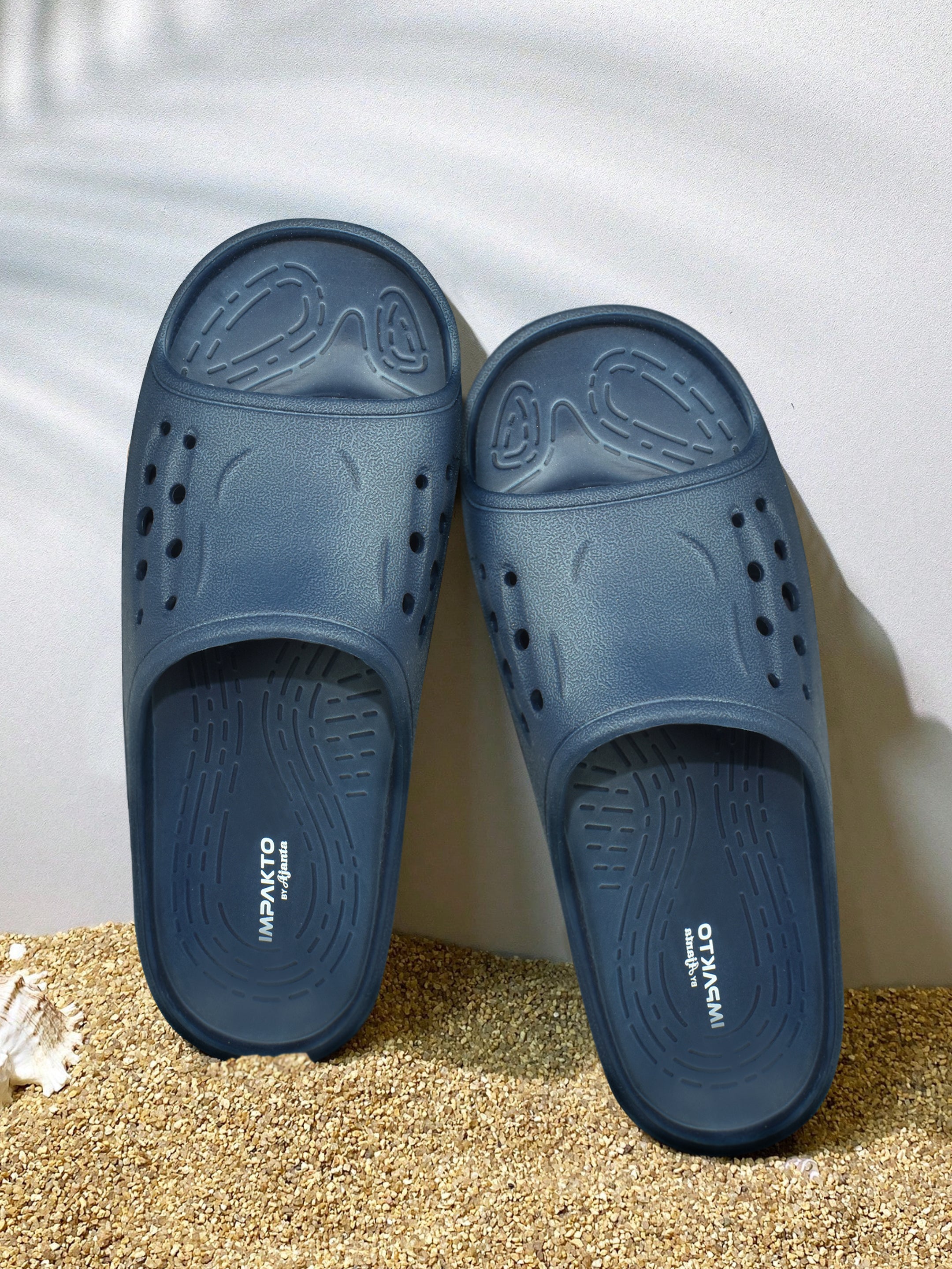 Impakto by Ajanta Men’s EVA Molded Sliders for Lightweight Comfort & Everyday Wear