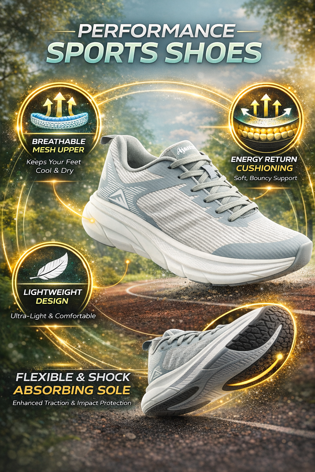 Ajanta Men’s Street Motion Sports Shoes