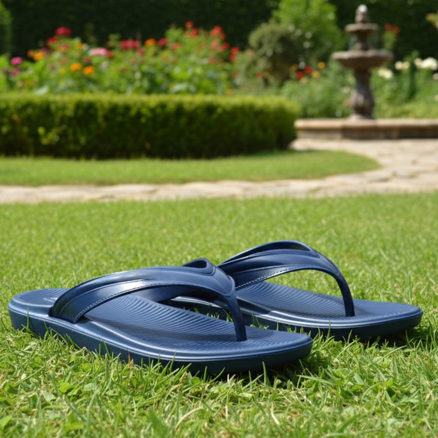 Ajanta Women’s Casual PVC Slip-On Slippers – Lightweight EVA Sole for Everyday Comfort-EL1051