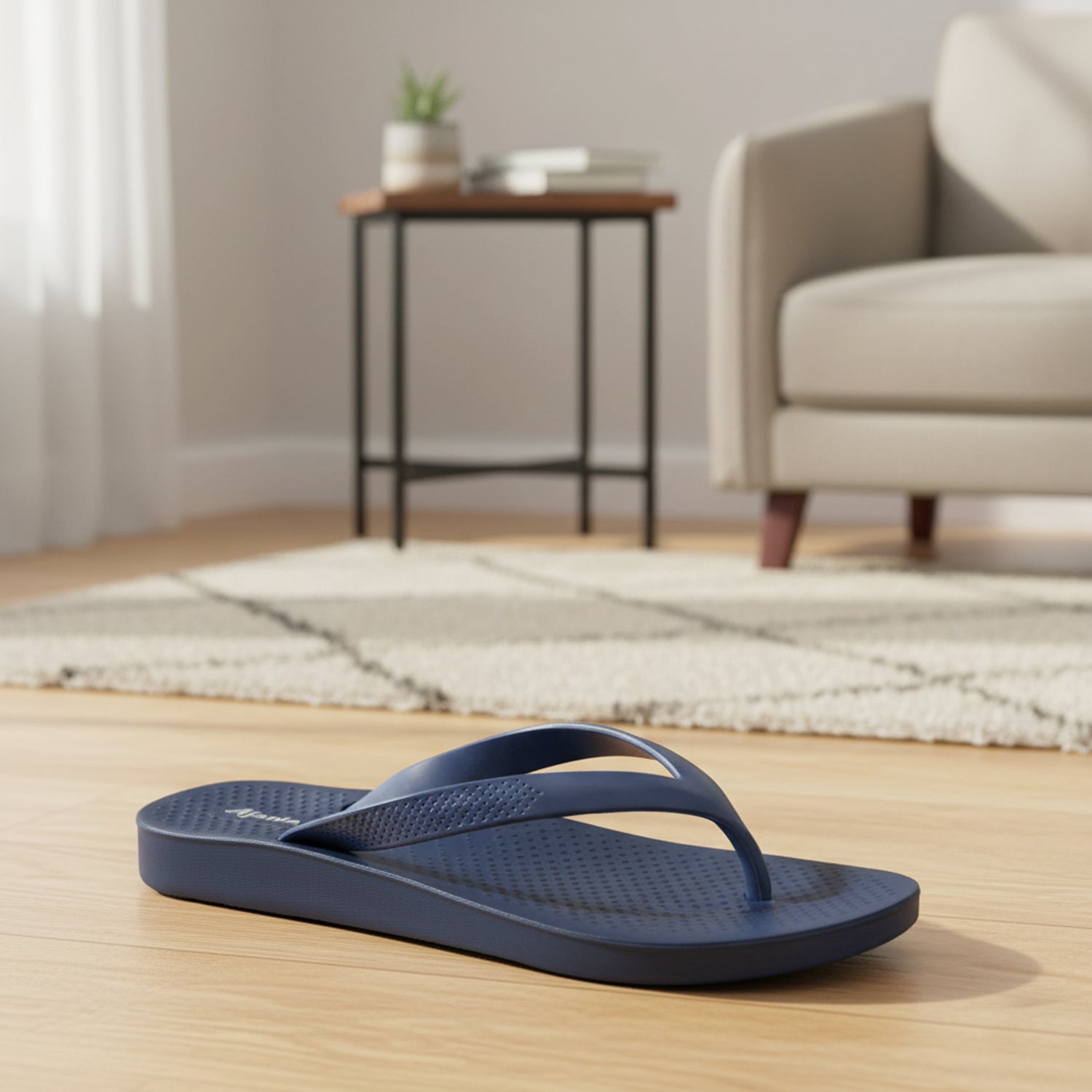 Ajanta Women’s Casual PVC Slip-On Slippers