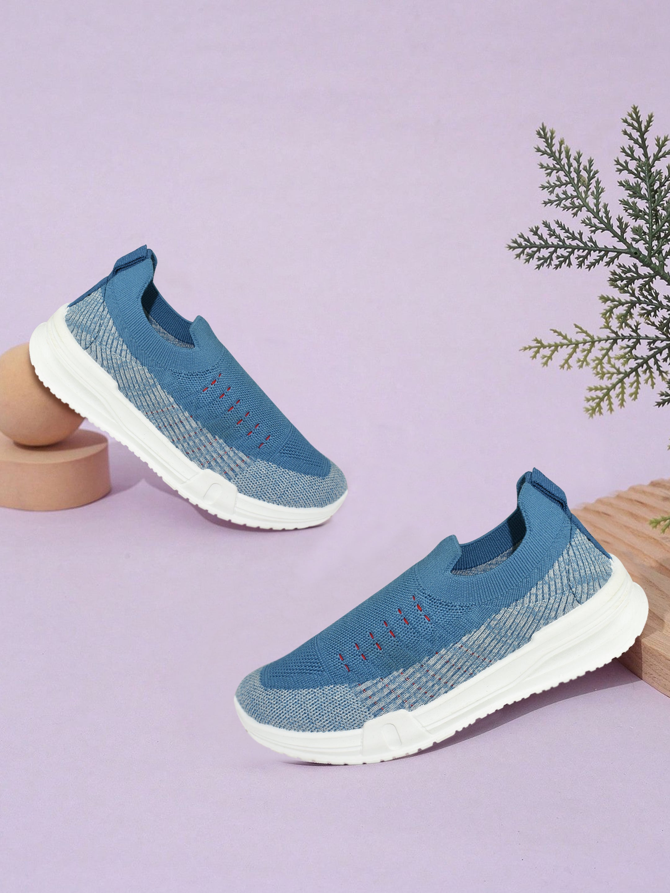 Ajanta Kids Slip-on Sneakers | Breathable| Easy Slip-On | Knitted Upper Lightweight Footwear| Slip-on Casual Shoes for Kids SY0381