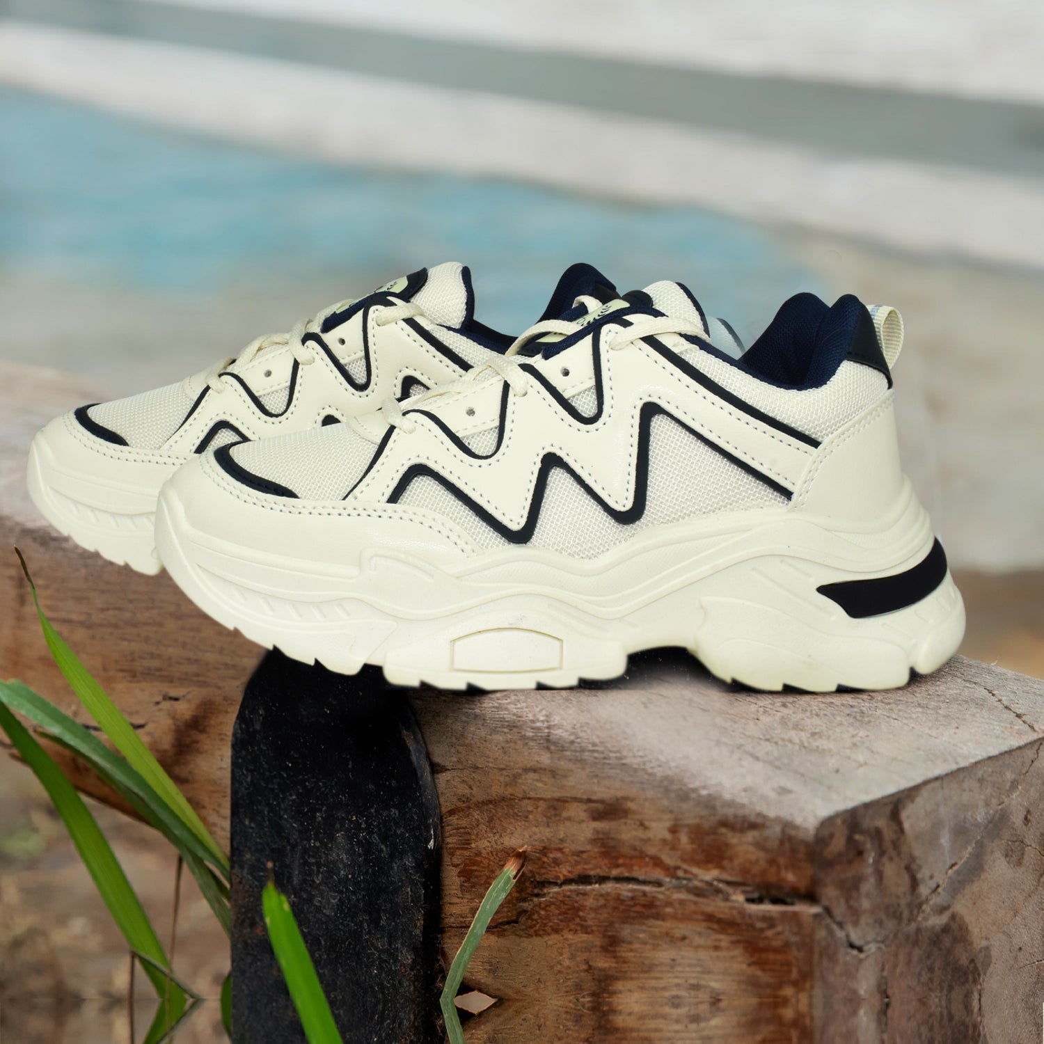 Ajanta Women's White Stylish Sneakers