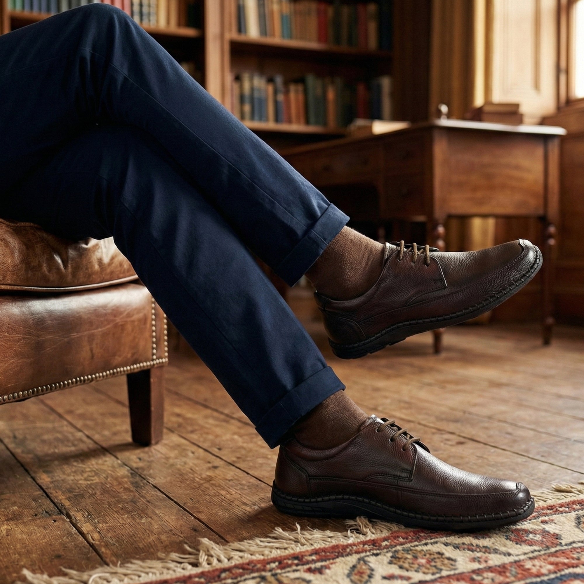 Imperio by Ajanta Men’s Lace-Up Formal Shoes