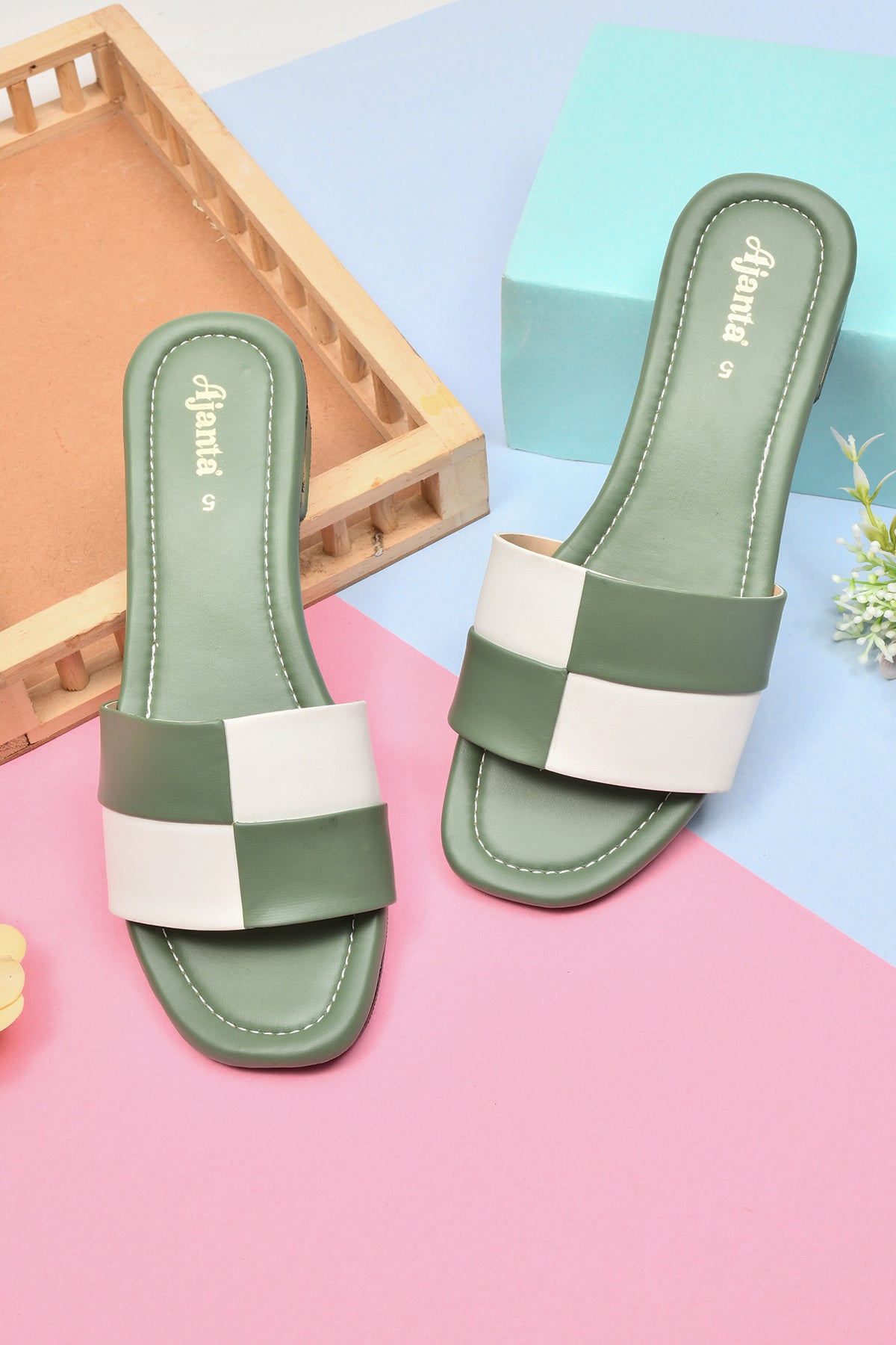 Ajanta Women Sandal / Secure Anti-Slip Sole & Fashionable Fit / Lightweight & Stylish Everyday Wear EL3006