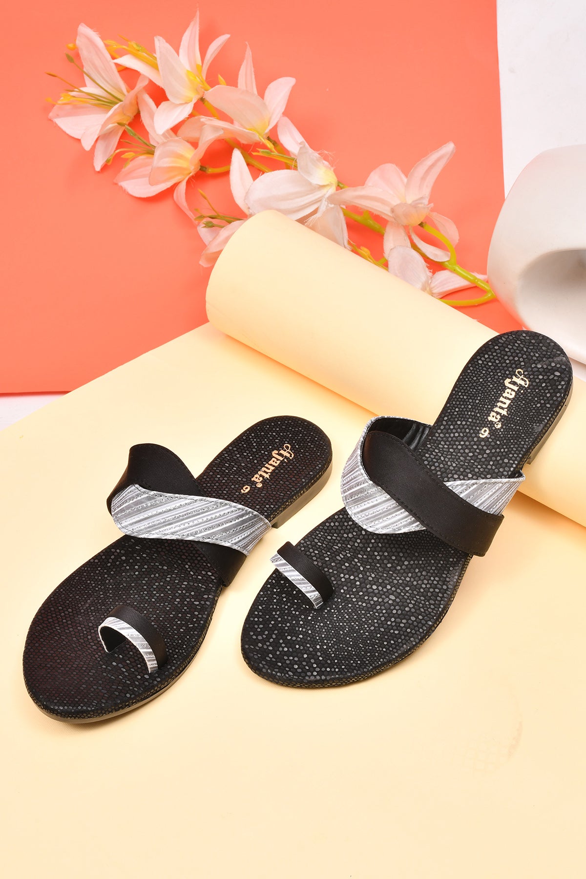 Ajanta Women Flat Fashion Slip-On Sandal