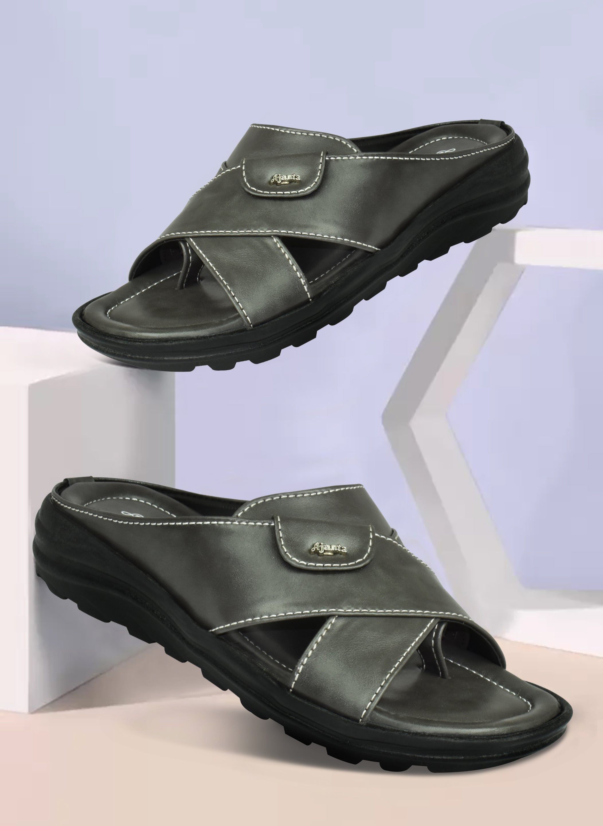 Ajanta Comfortable Slip On Sandals for Men