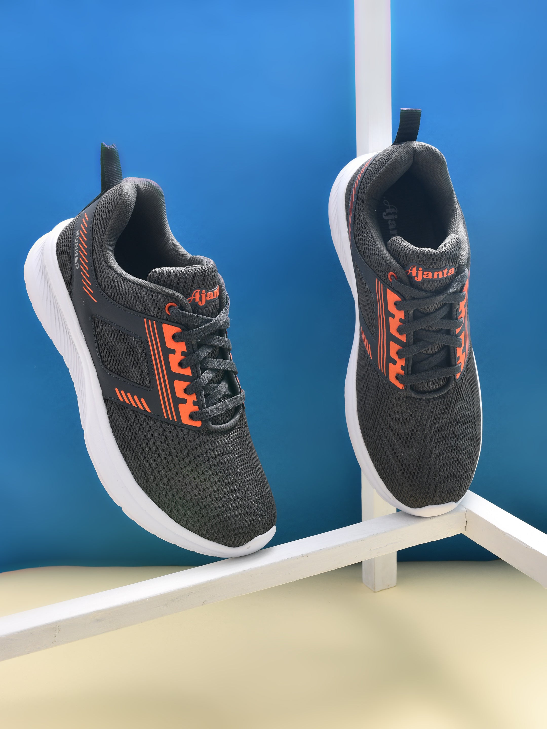 Ajanta Men Sports Shoe /Men’s Running Shoes /Lightweight, Breathable & Durable for Running & Training EG1004