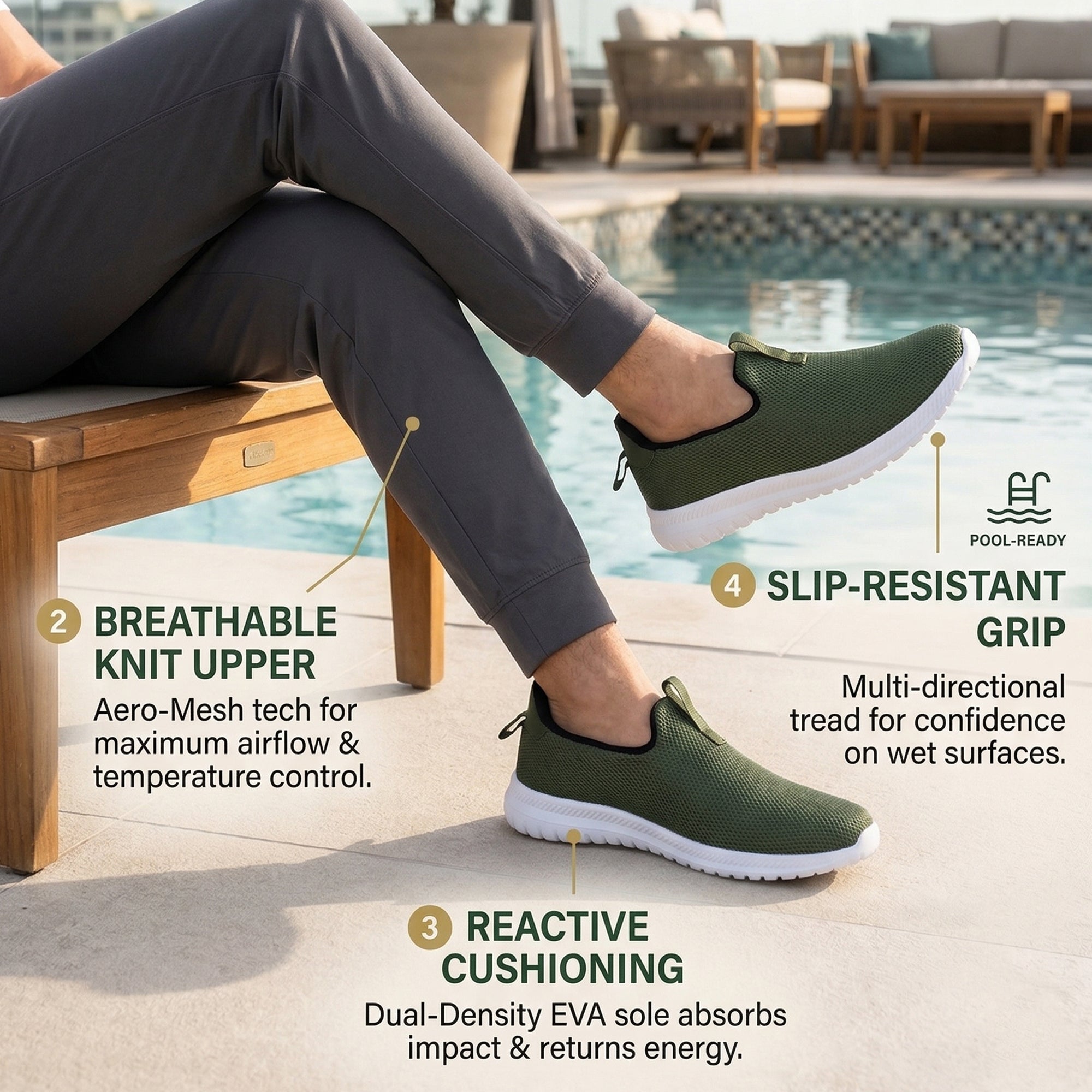 Ajanta Men’s Casual Breathable Shoes