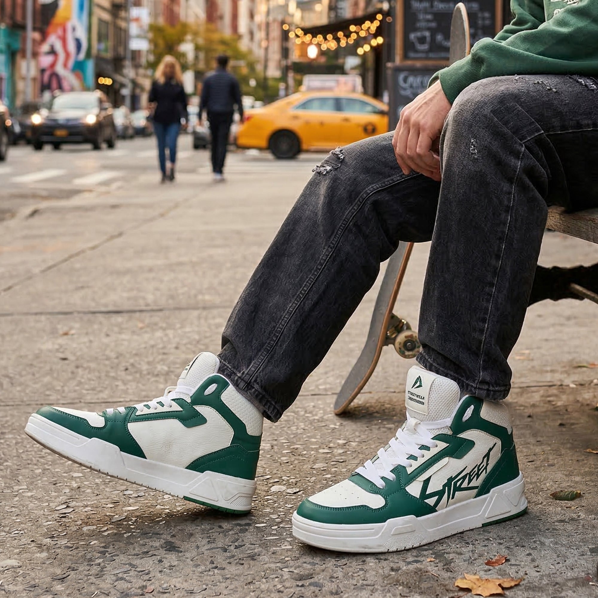 Impakto Ascendix Men’s High Top Casual Sneakers