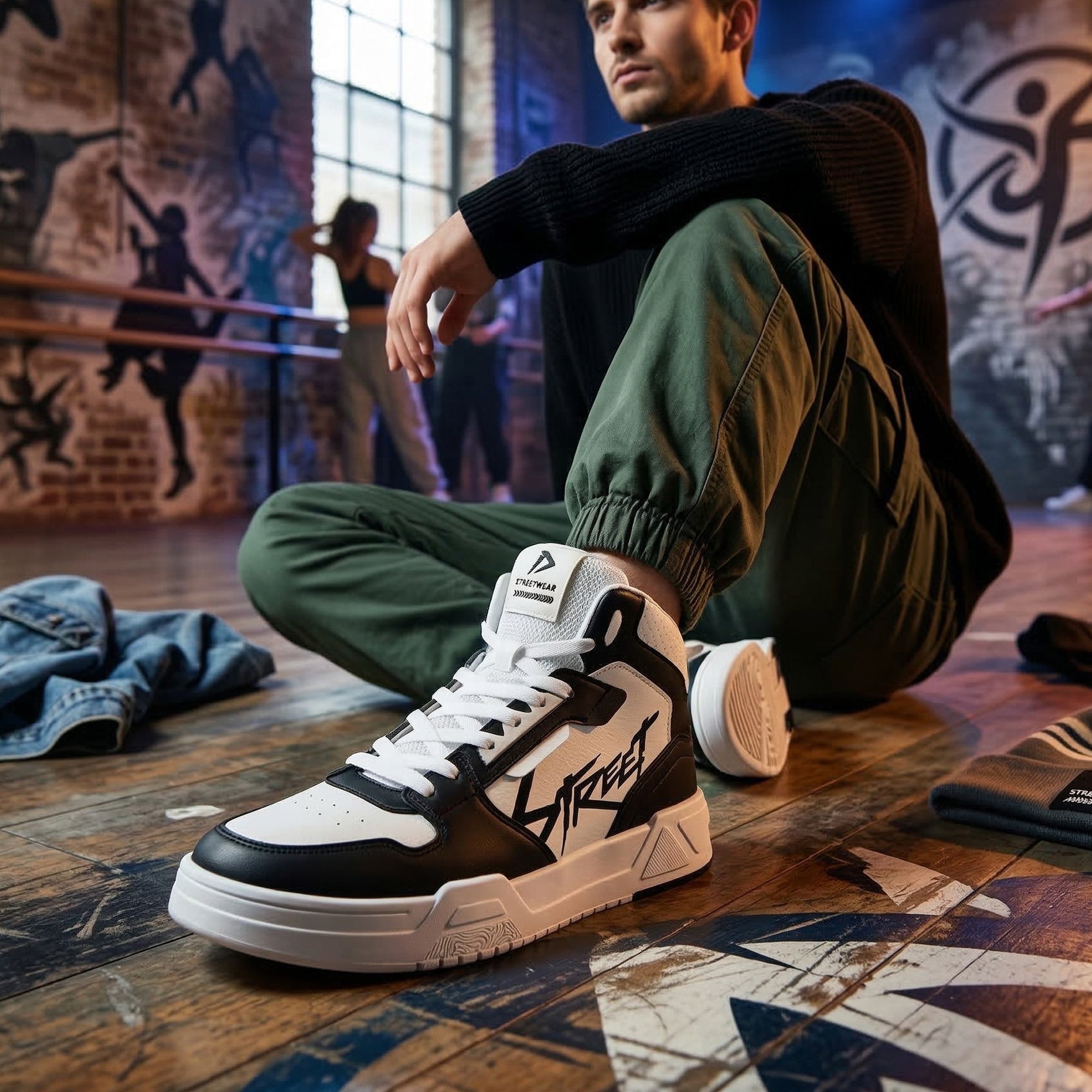 Impakto Ascendix Men’s High Top Casual Sneakers