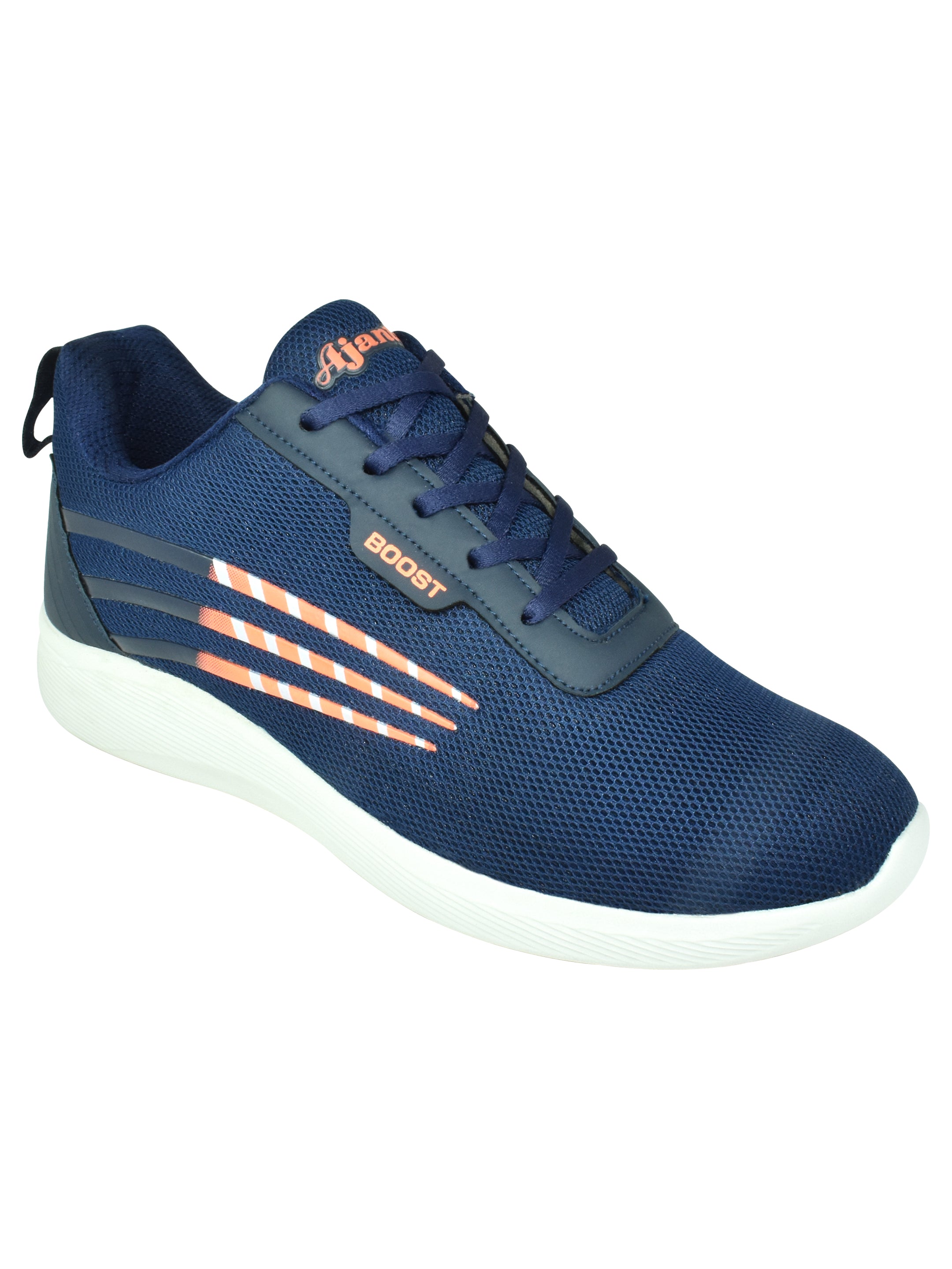 Ajanta Men’s Blue Lightweight Walking Shoes with Anti-Skid EVA Sole|  Comfortable Slip-On Walking Shoes EG1020