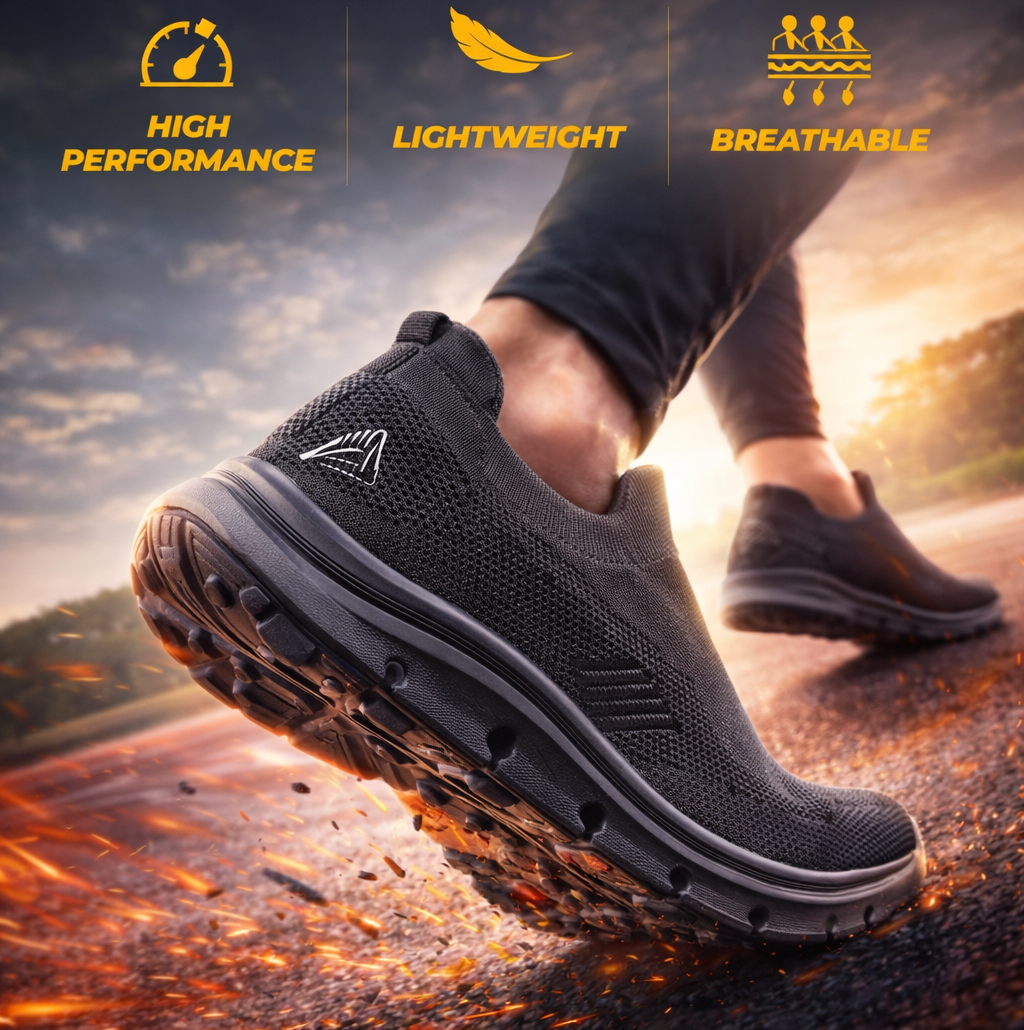 Impakto Men’s Comfortable Walking Shoes