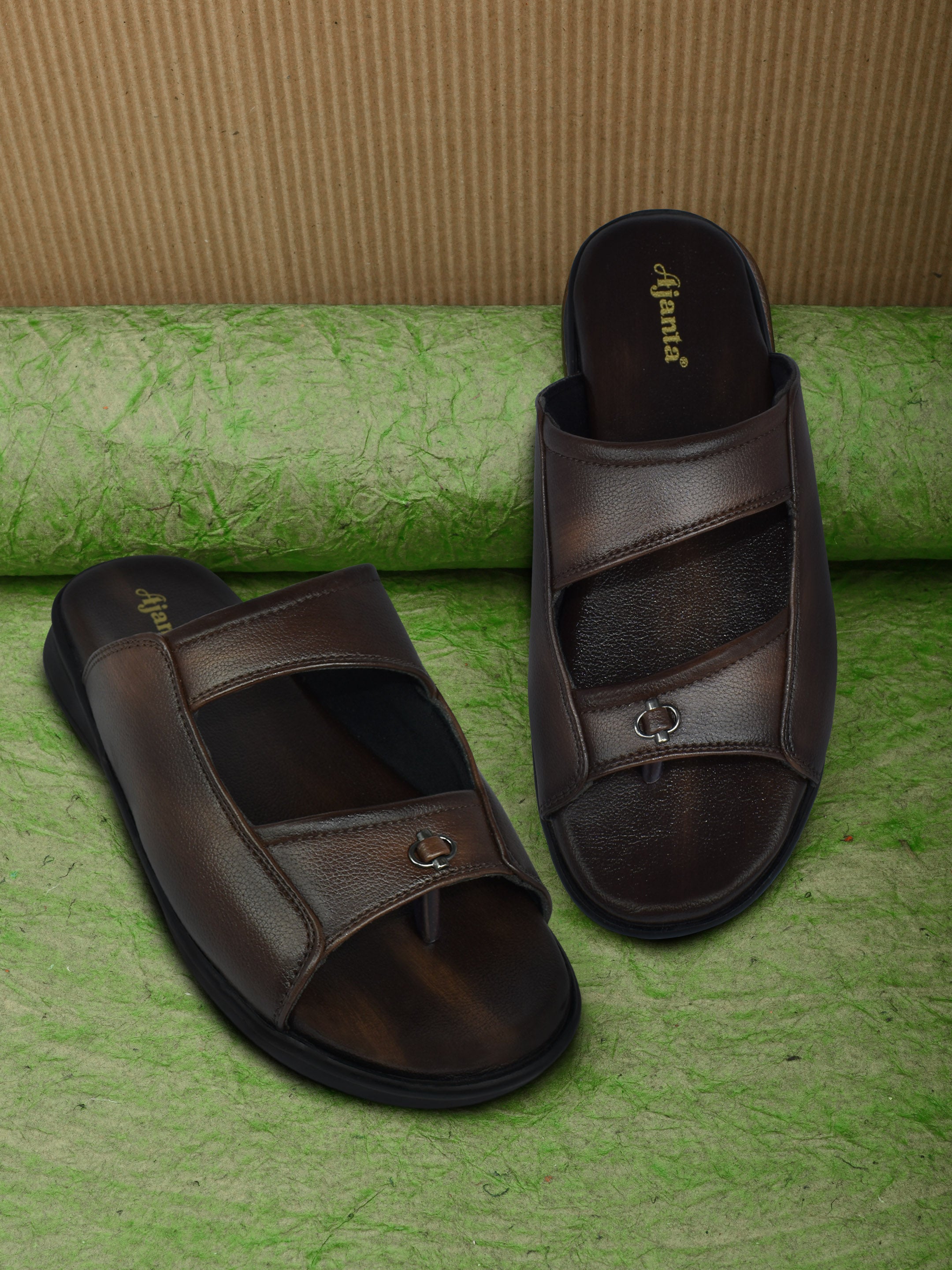 Ajanta Men Sandal / Men’s Anti-Skid Sandals / Durable & Lightweight for All-Day Use  EG3005