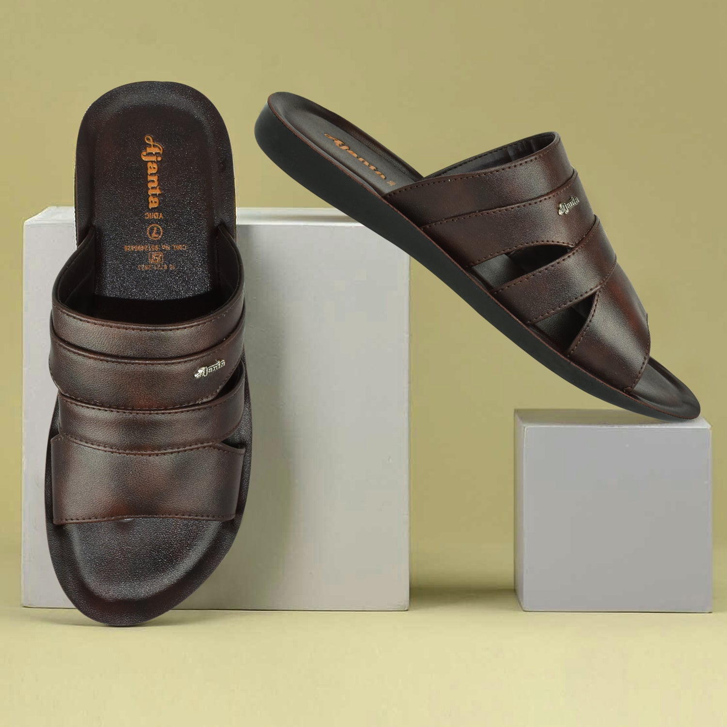 AJANTA Men Casual& Daliy-Wear Flip Flop For Men EG3011