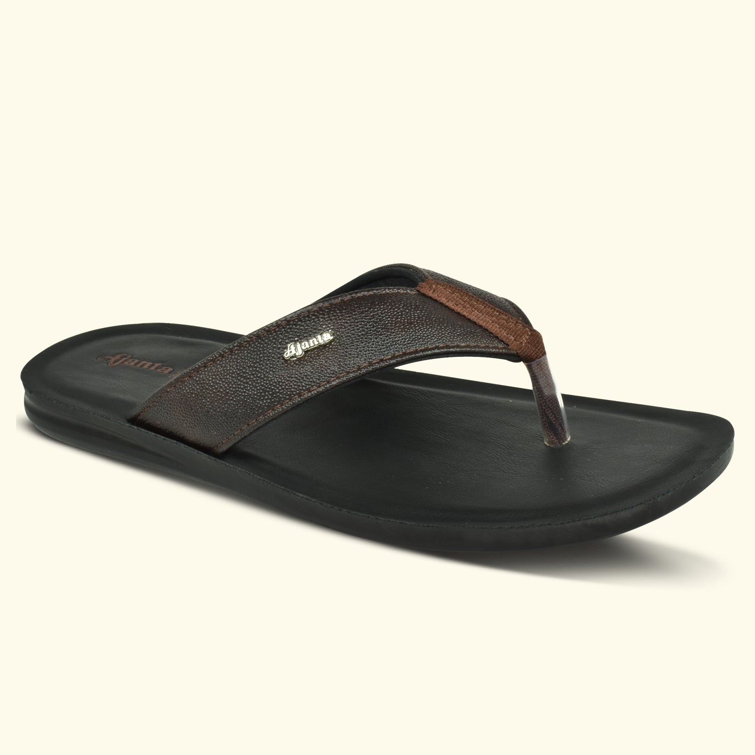 Ajanta Classic Slippers for Men | Stylish, Comfortable,Anti Skid, Soft Daily Use Chappal EG3020