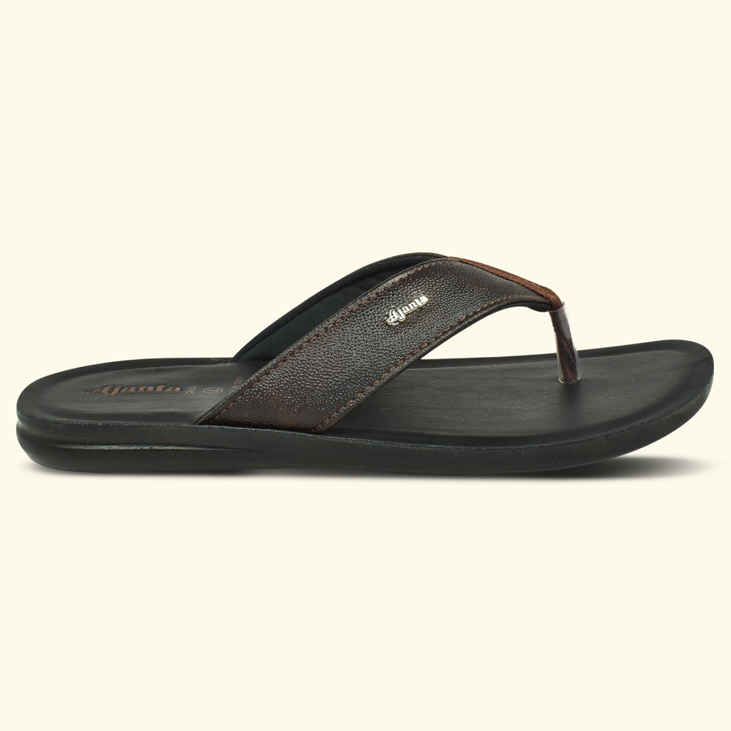 Ajanta Classic Slippers for Men | Stylish, Comfortable,Anti Skid, Soft Daily Use Chappal EG3020