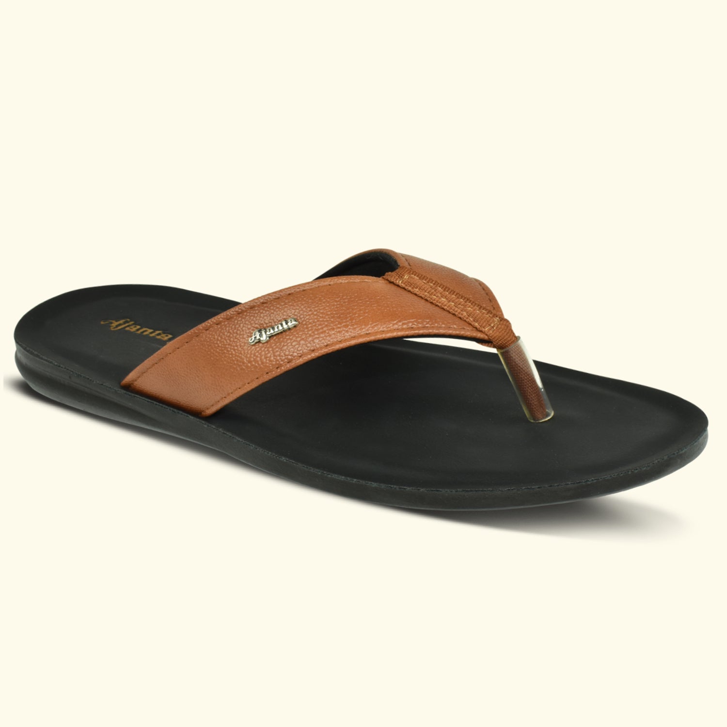 Ajanta Classic Menโs Soft Slip-On Slippers