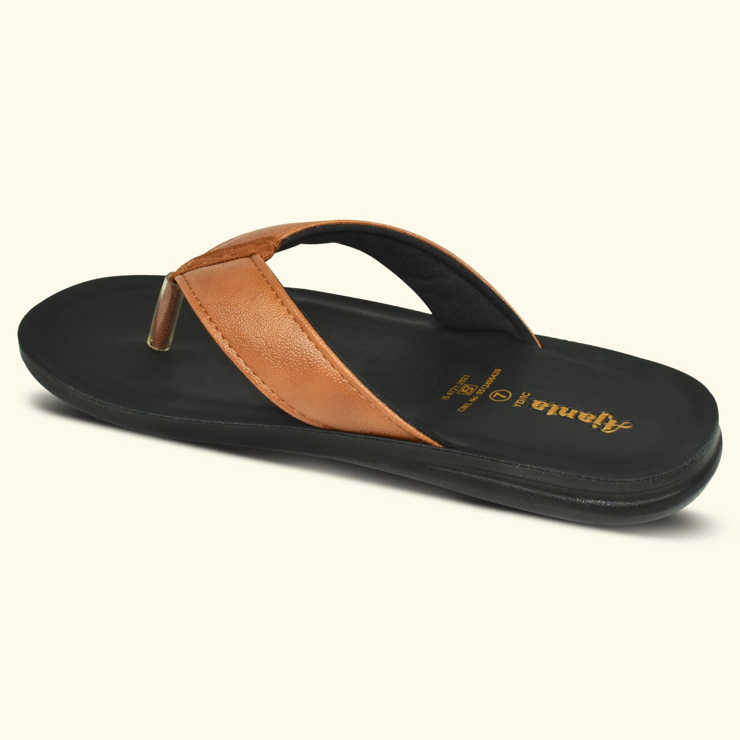 Ajanta Classic Menโs Soft Slip-On Slippers