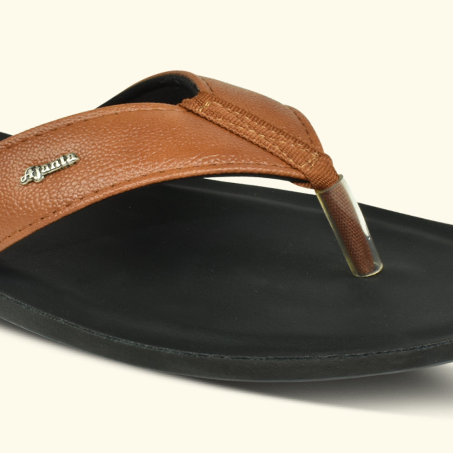 Ajanta Classic Menโs Soft Slip-On Slippers