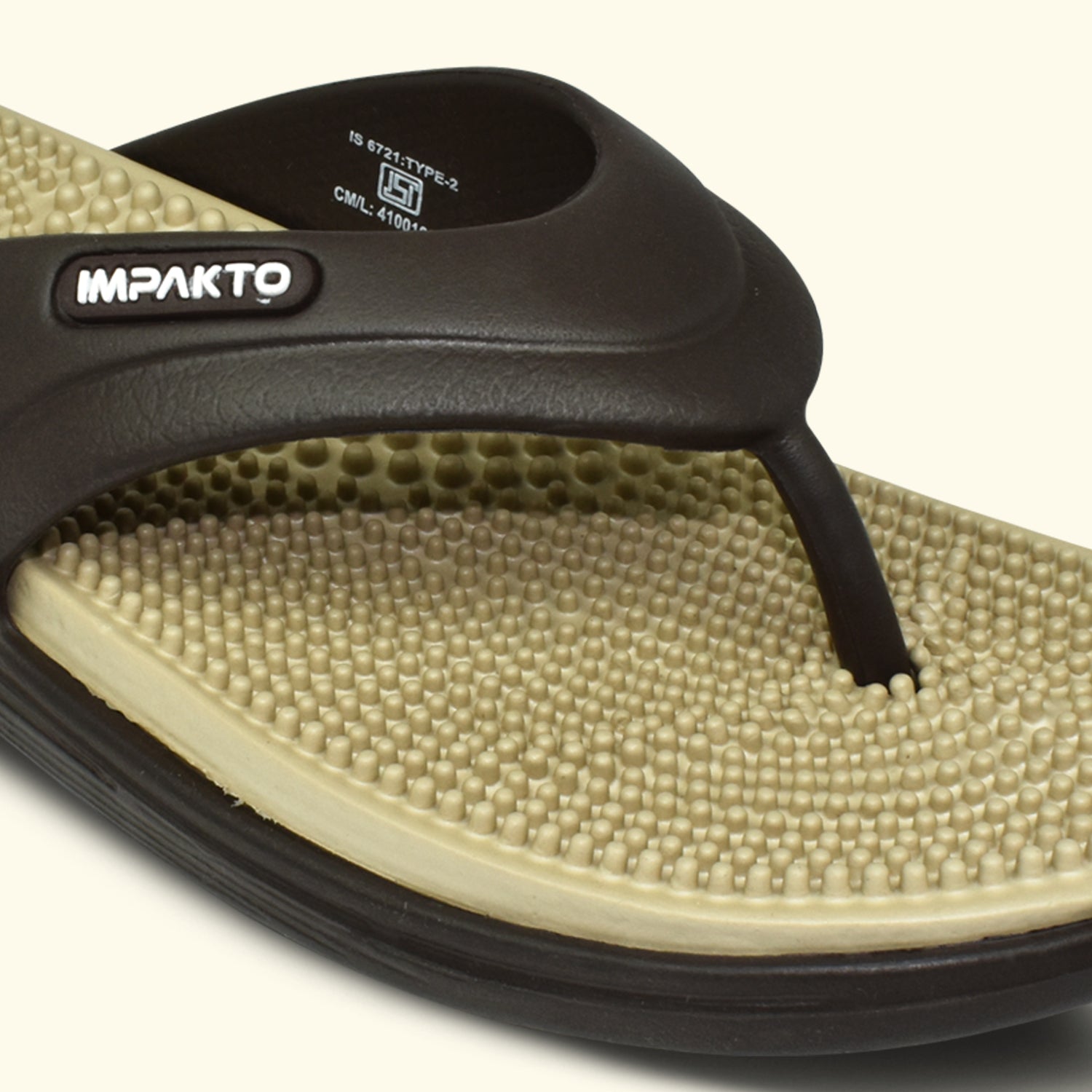Impakto by Ajanta Classic Slippers for Men | Stylish, Comfortable & Lightweight Flip Flops for Men's | Flexible & Durable