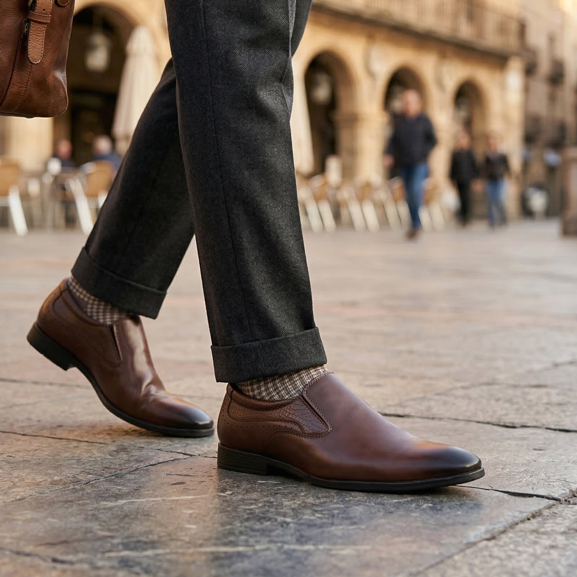 Ajanta Men's Slip On Casual Shoes