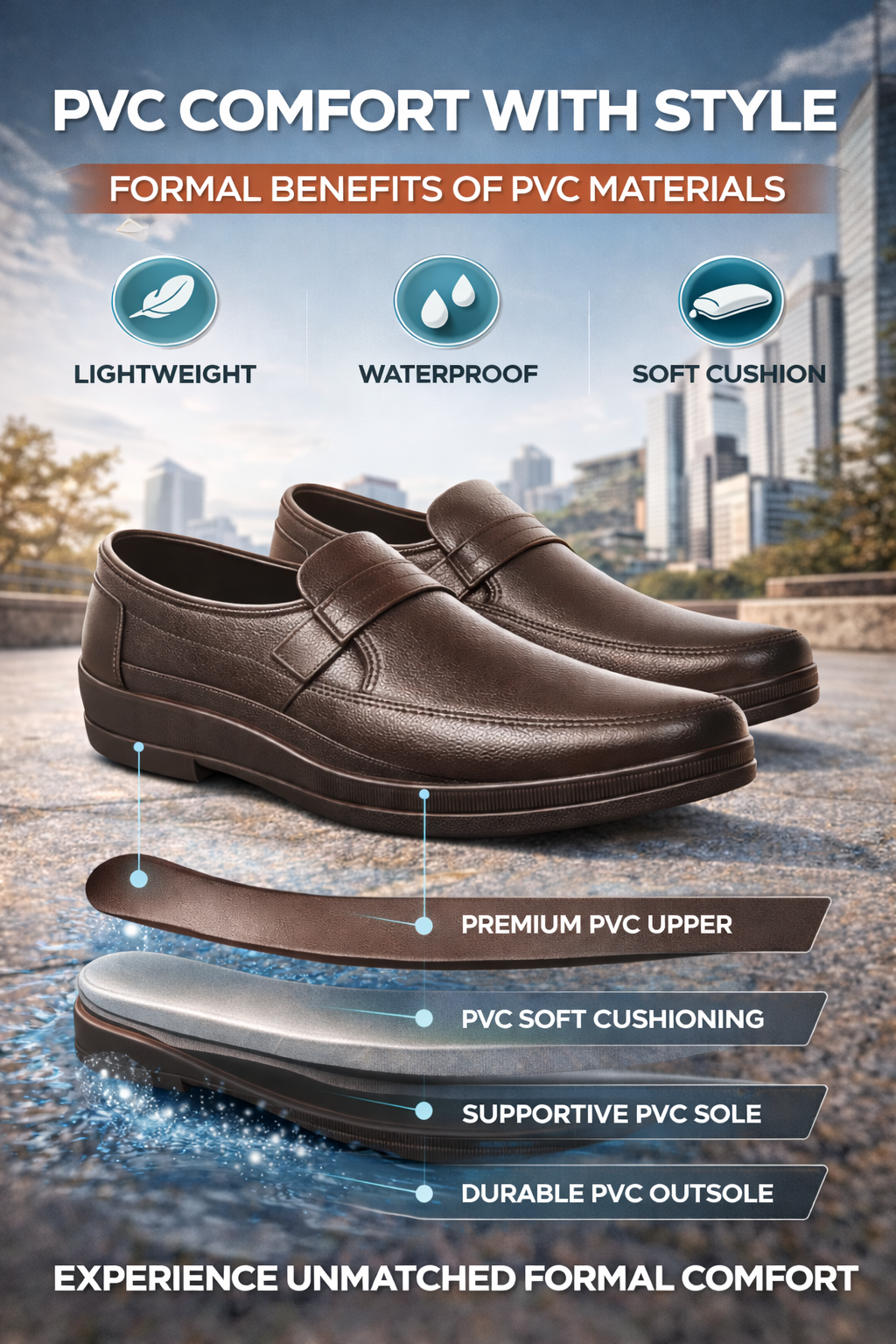 Ajanta Men’s Formal Comfort Dress Shoes