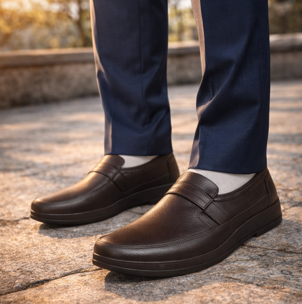 Ajanta Men’s Formal Comfort Loafer Shoes